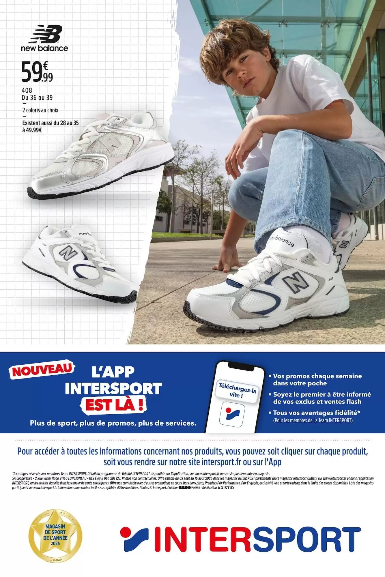 Prospectus promotionnel Intersport valable à partir du 03/08/2026 - Page 5.