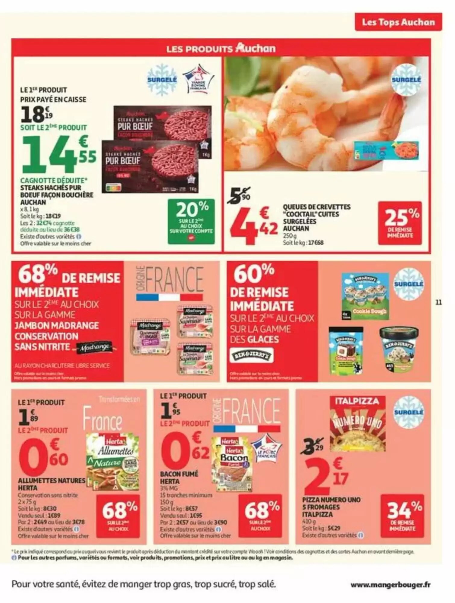 Prospectus promotionnel Auchan valable à partir du 03/08/2026 - Page 11.