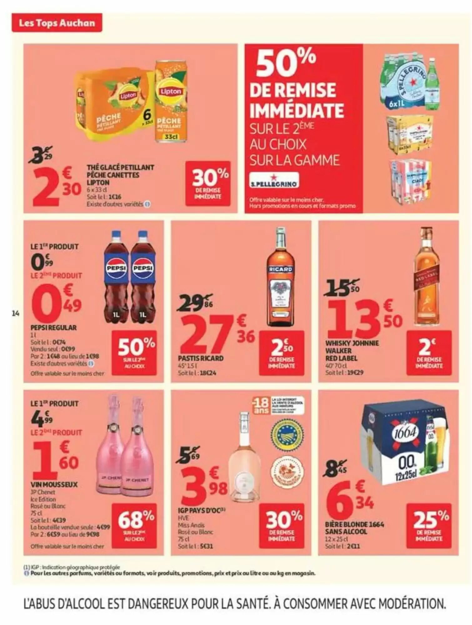 Prospectus promotionnel Auchan valable à partir du 03/08/2026 - Page 14.
