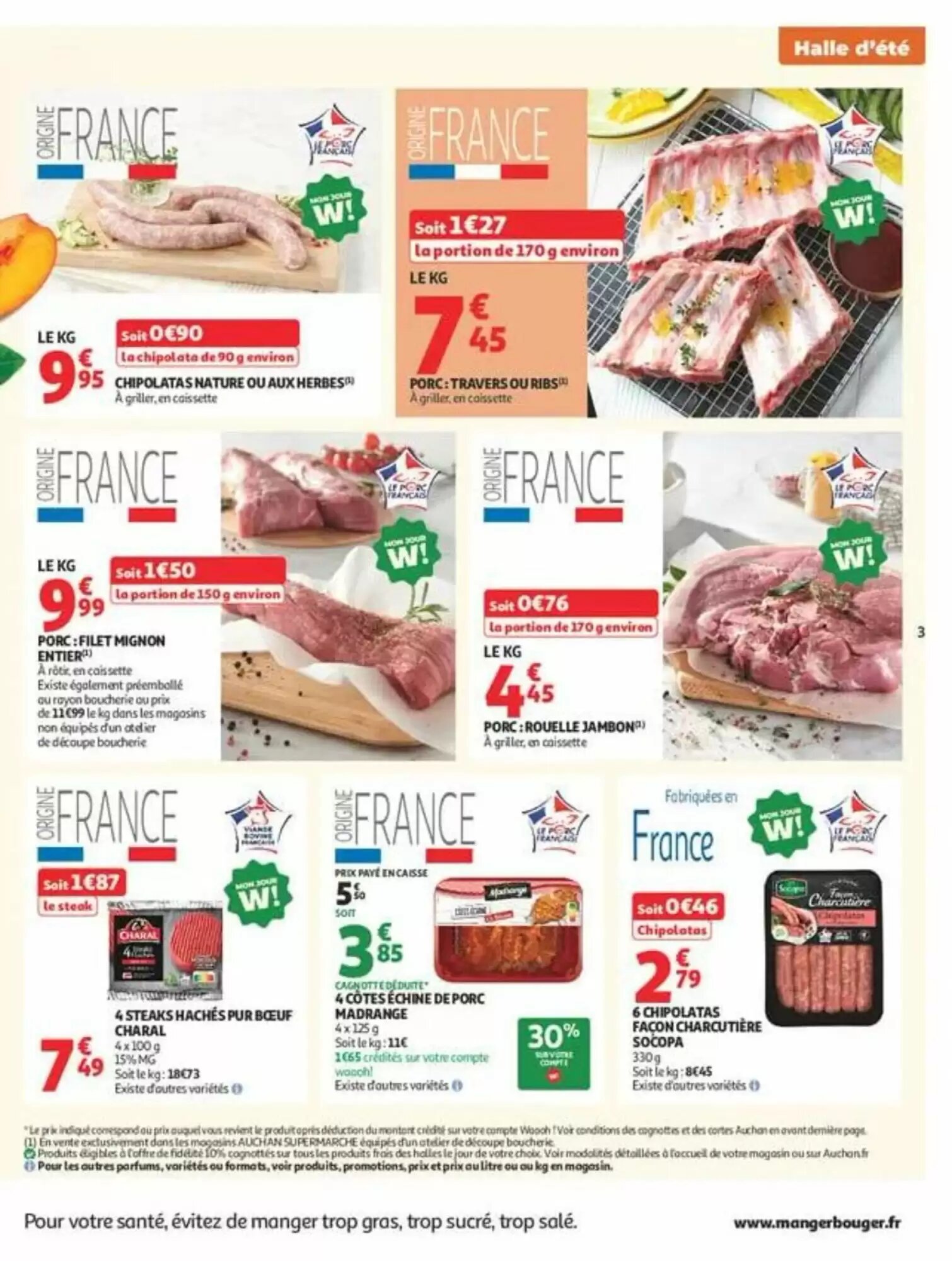 Prospectus promotionnel Auchan valable à partir du 03/08/2026 - Page 3.