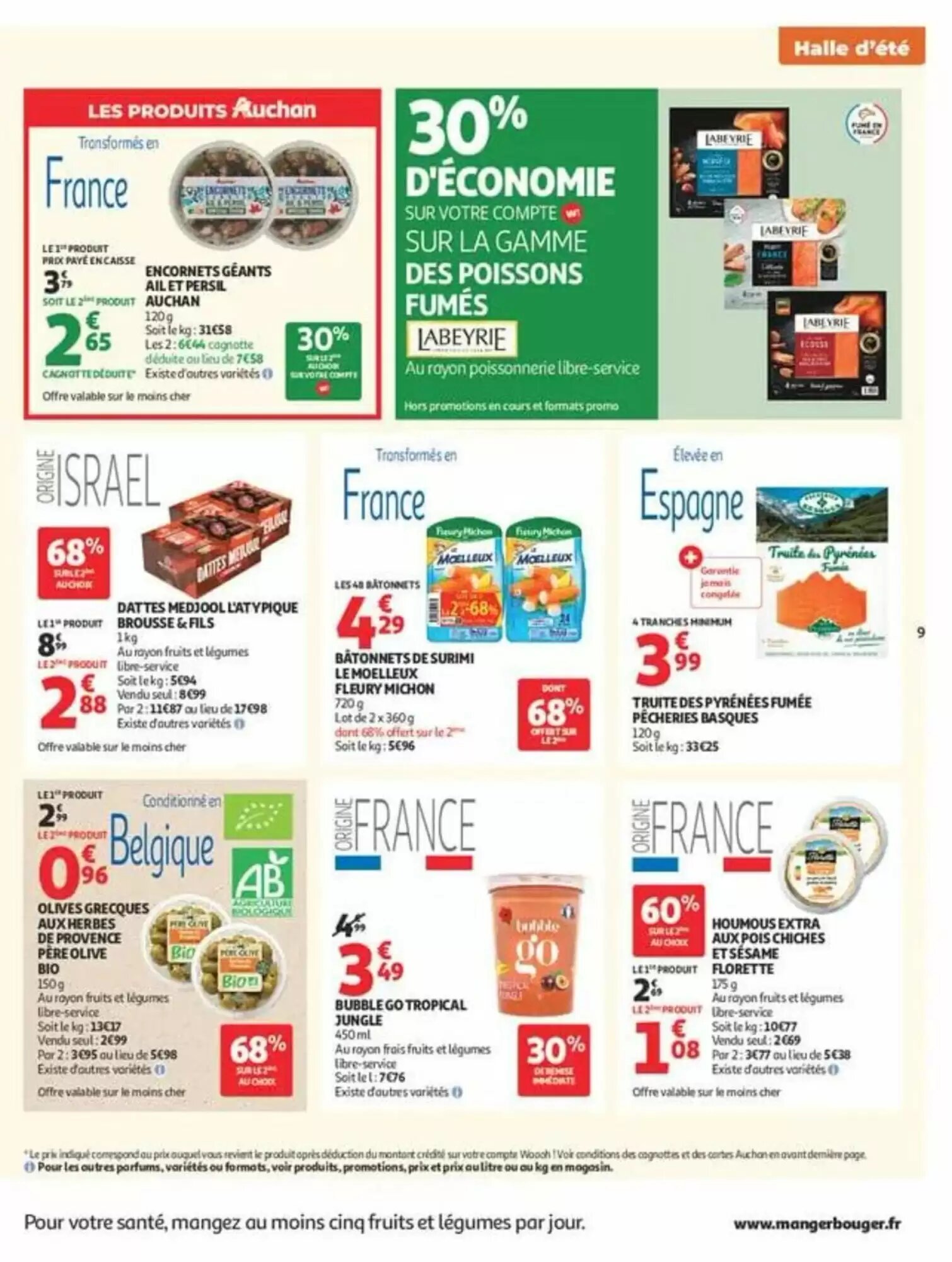 Prospectus promotionnel Auchan valable à partir du 03/08/2026 - Page 9.