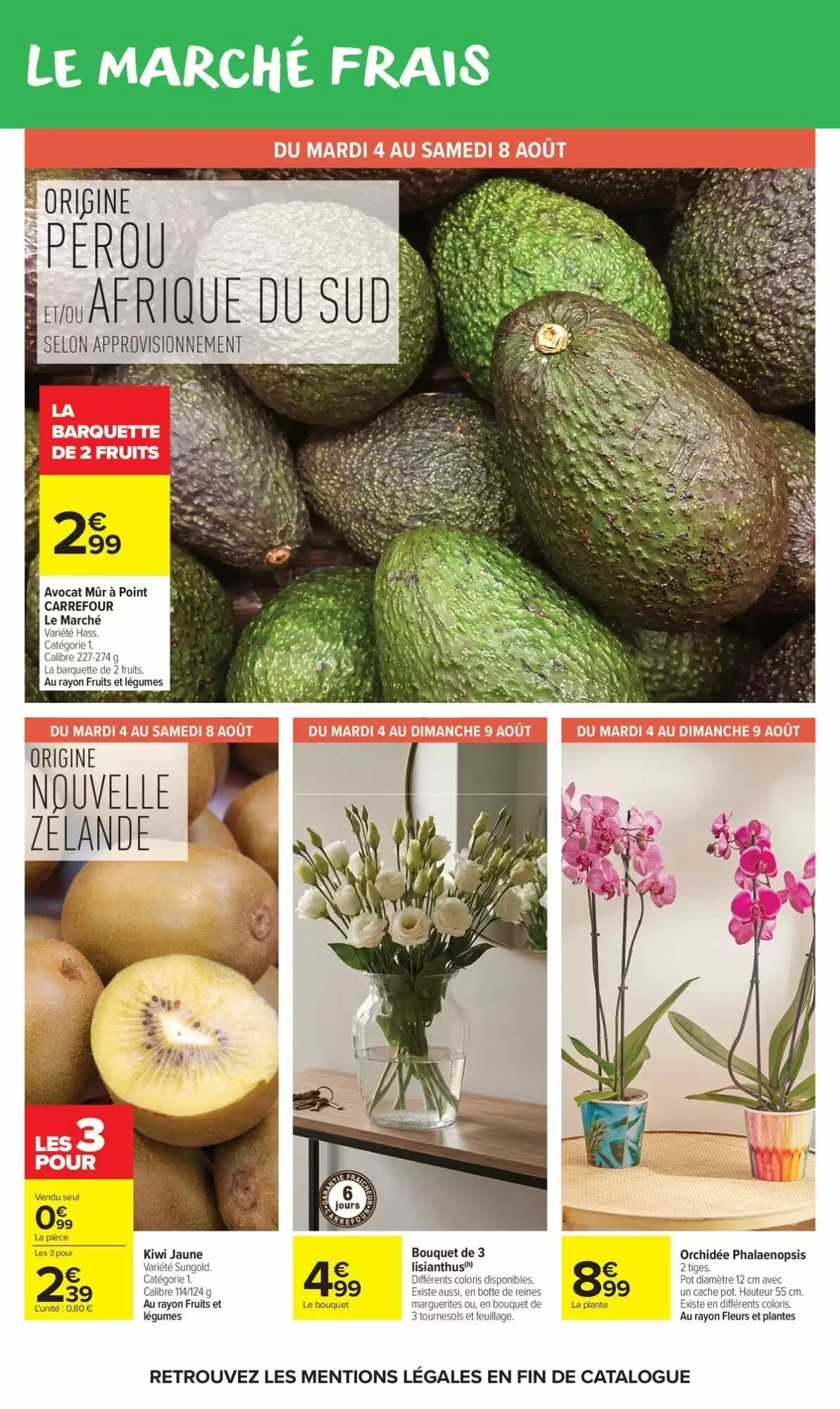 Prospectus promotionnel Carrefour Market valable à partir du 04/08/2026 - Page 21.