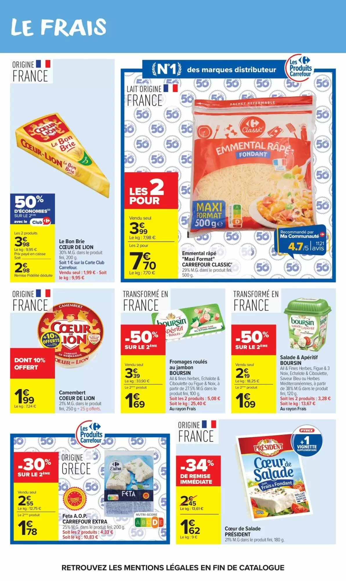 Prospectus promotionnel Carrefour Market valable à partir du 04/08/2026 - Page 25.