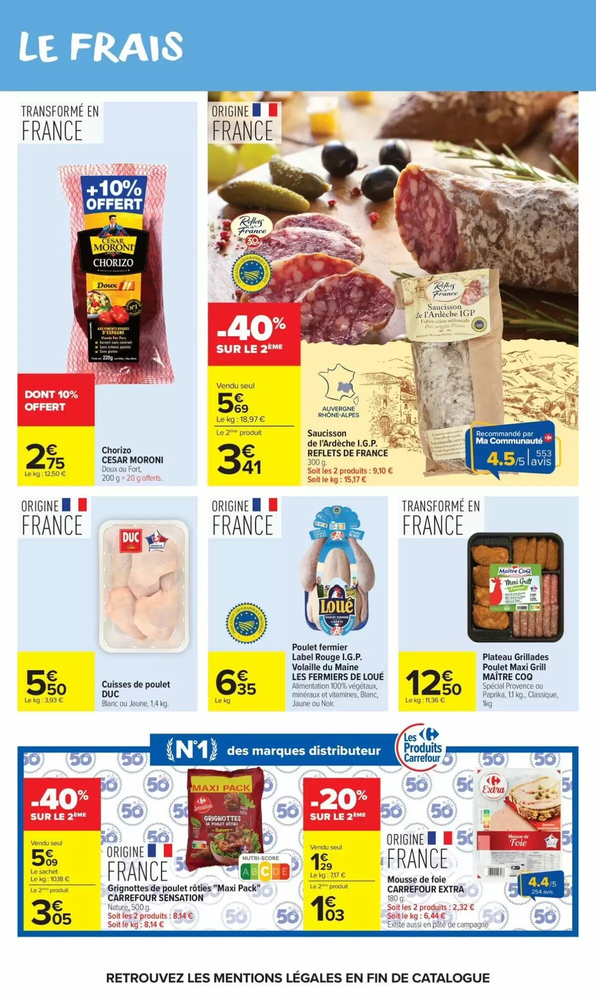 Prospectus promotionnel Carrefour Market valable à partir du 04/08/2026 - Page 26.