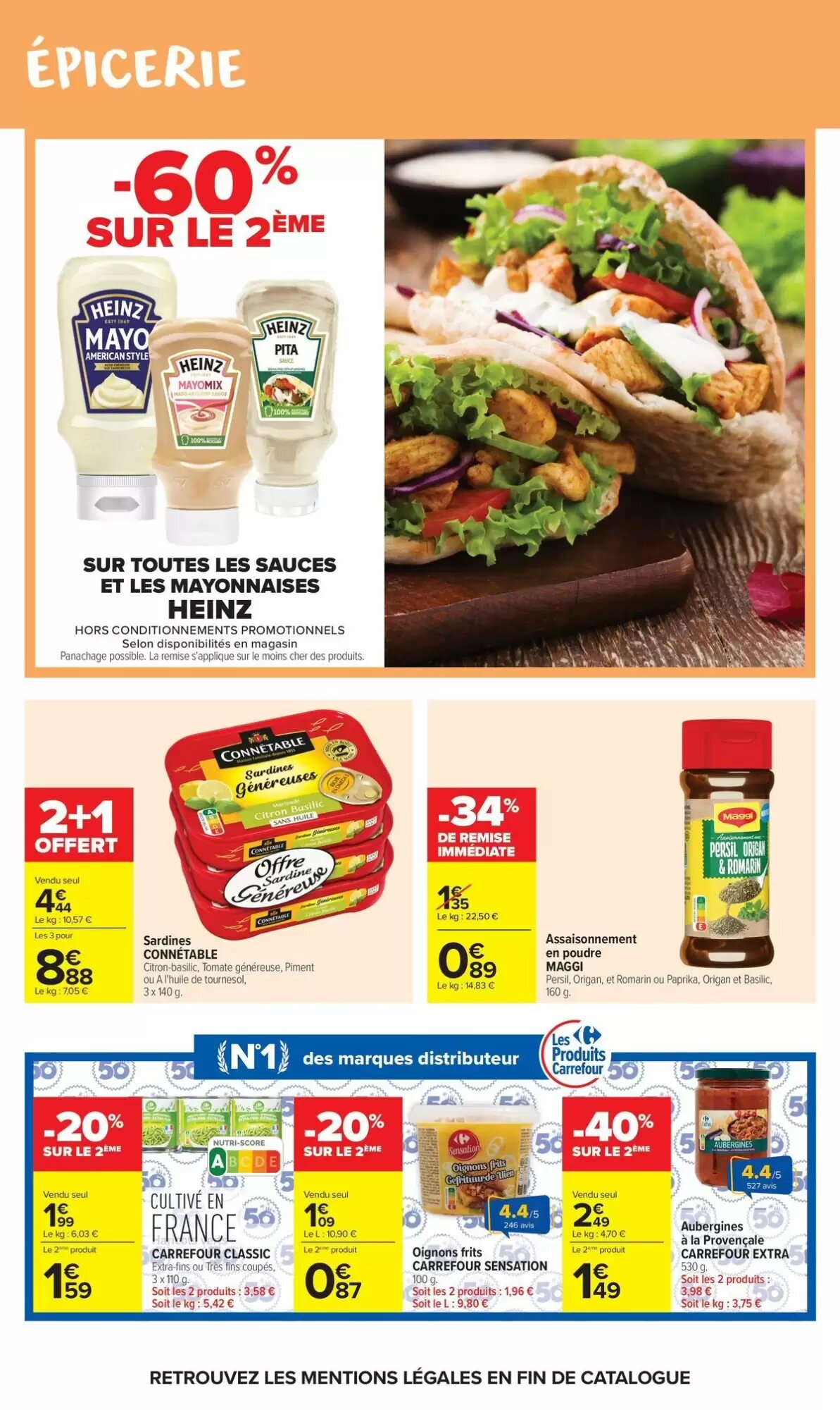 Prospectus promotionnel Carrefour Market valable à partir du 04/08/2026 - Page 33.
