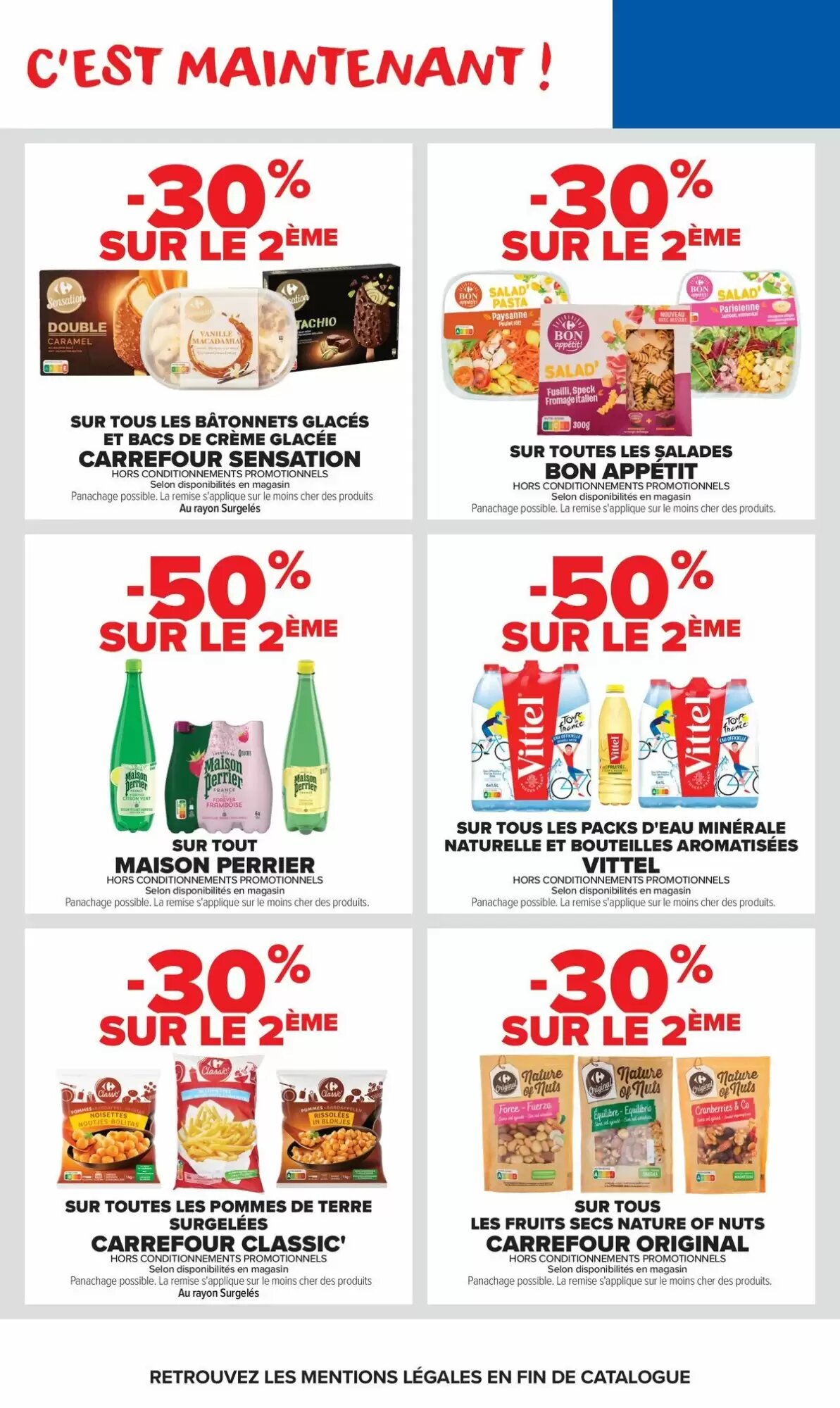 Prospectus promotionnel Carrefour Market valable à partir du 04/08/2026 - Page 34.