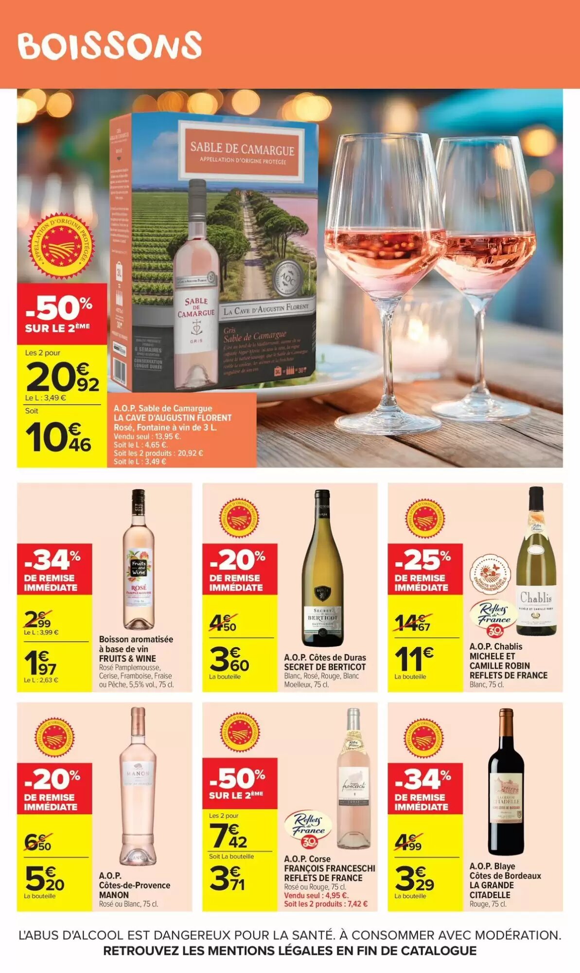 Prospectus promotionnel Carrefour Market valable à partir du 04/08/2026 - Page 39.