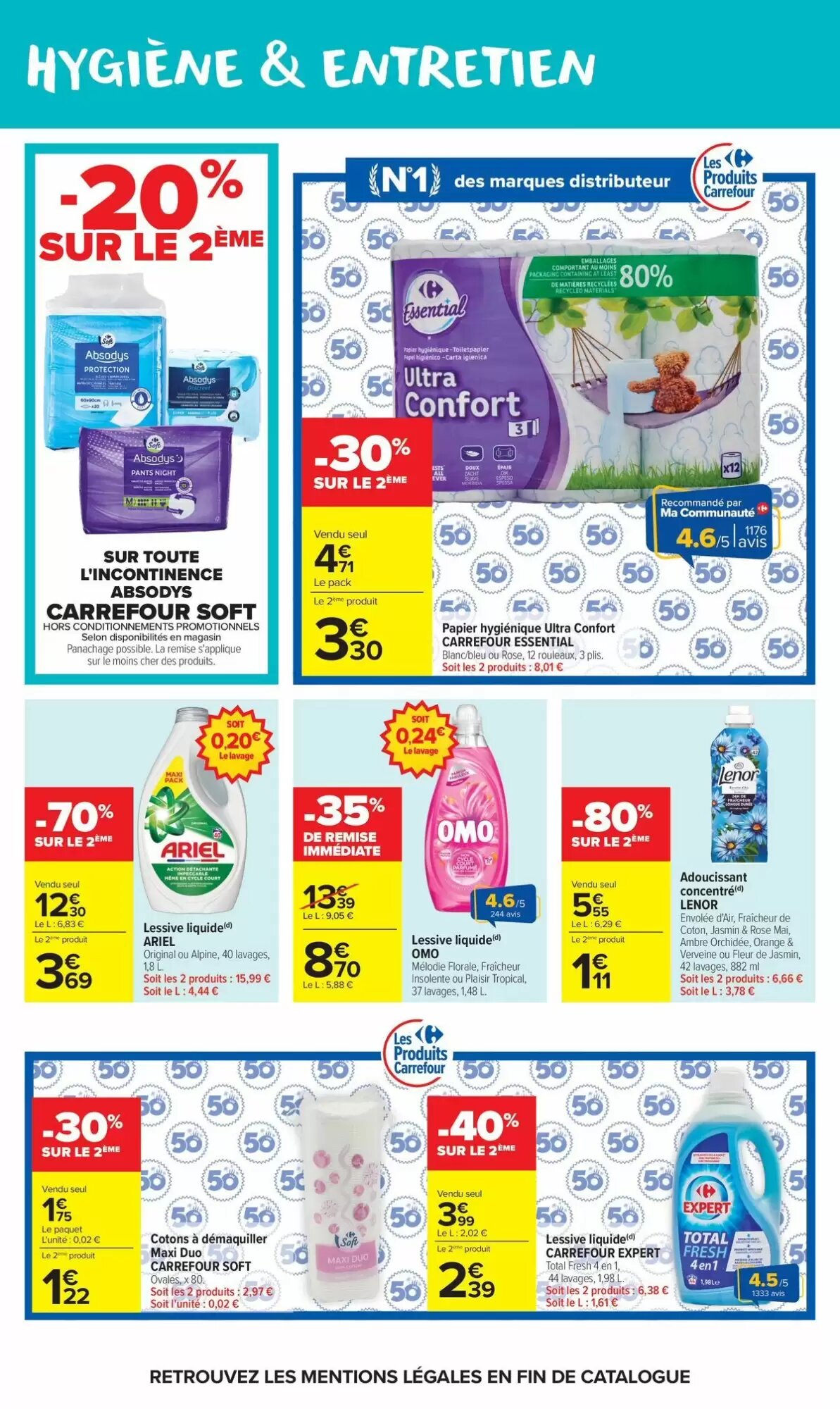 Prospectus promotionnel Carrefour Market valable à partir du 04/08/2026 - Page 43.