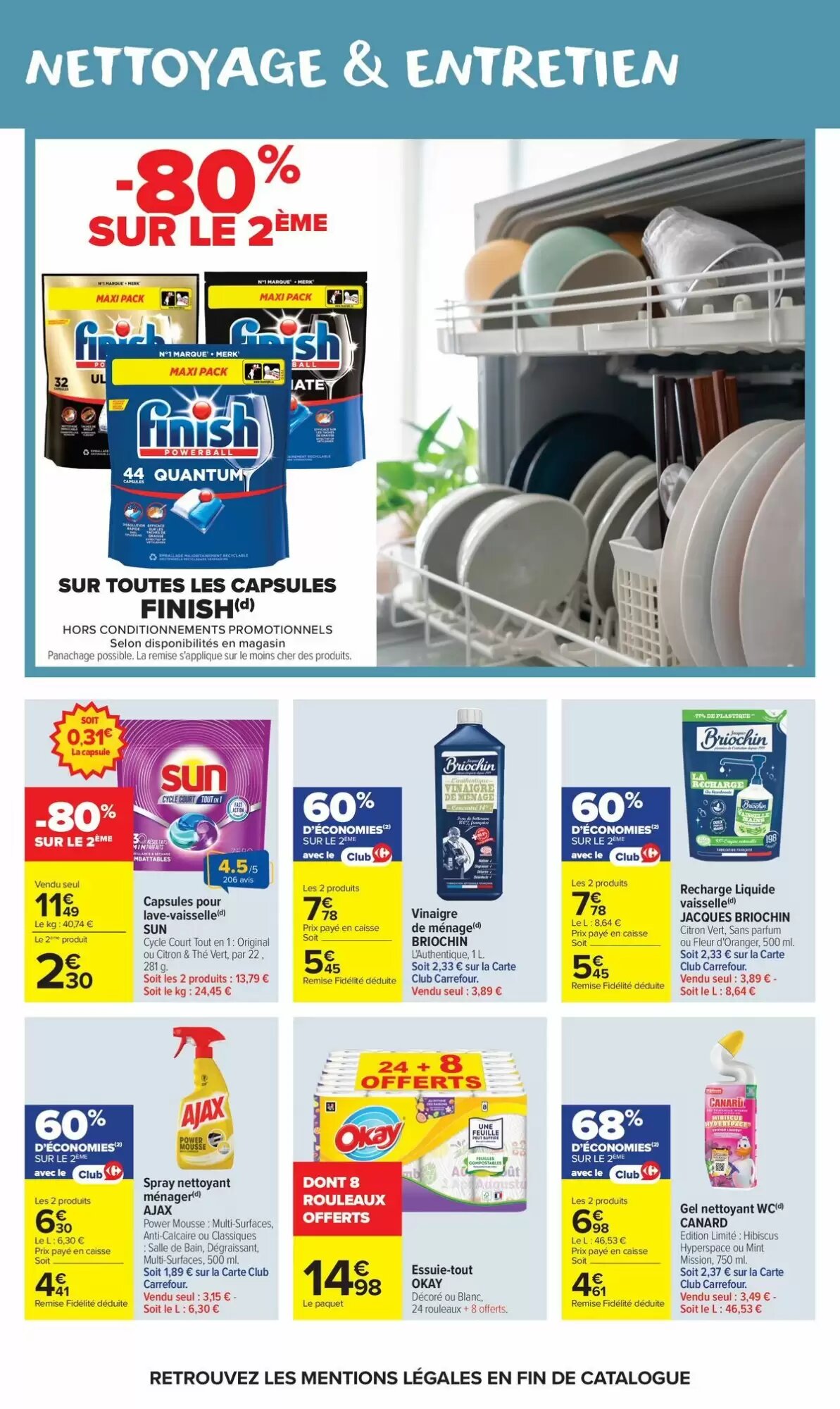 Prospectus promotionnel Carrefour Market valable à partir du 04/08/2026 - Page 44.
