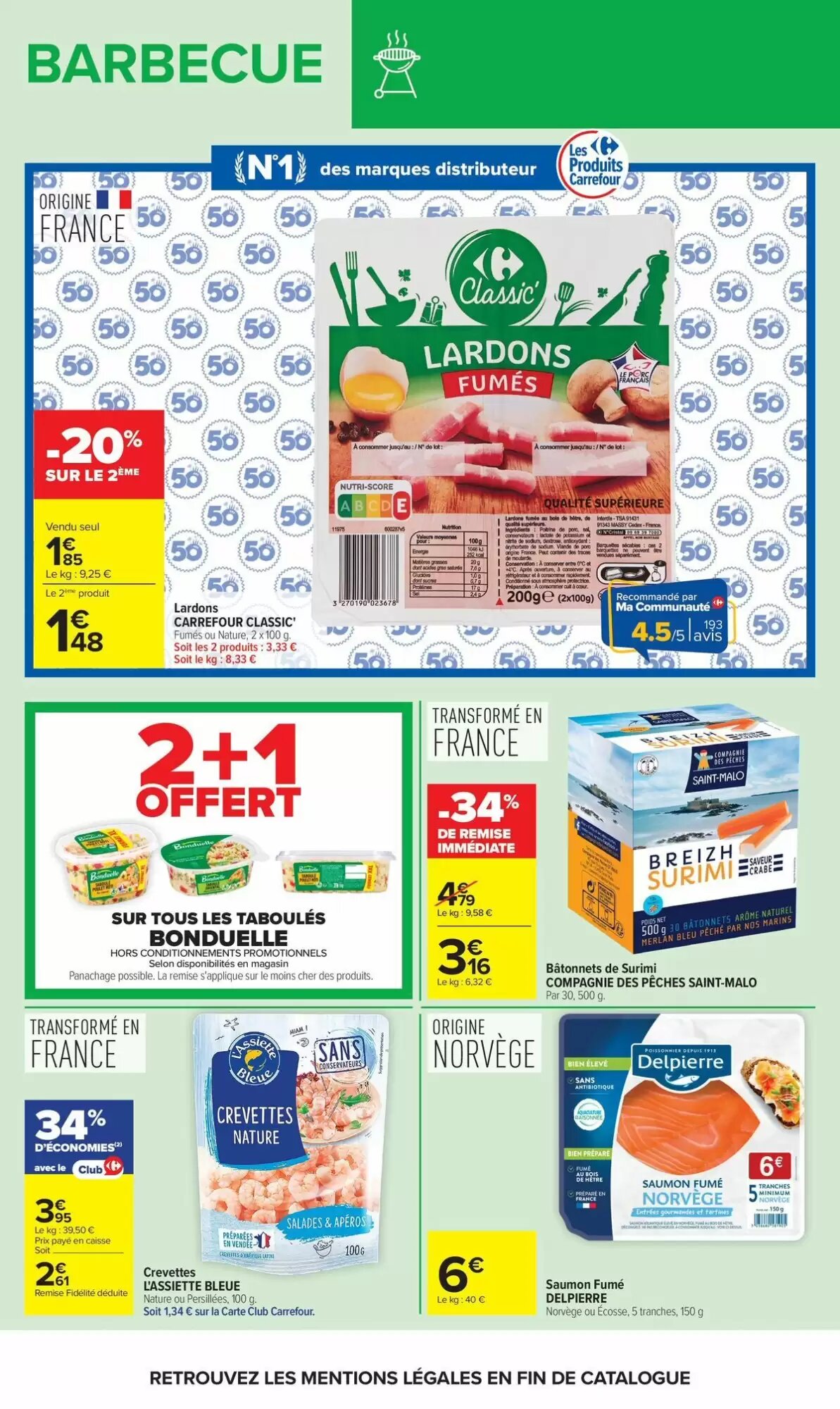 Prospectus promotionnel Carrefour valable à partir du 04/08/2026 - Page 14.