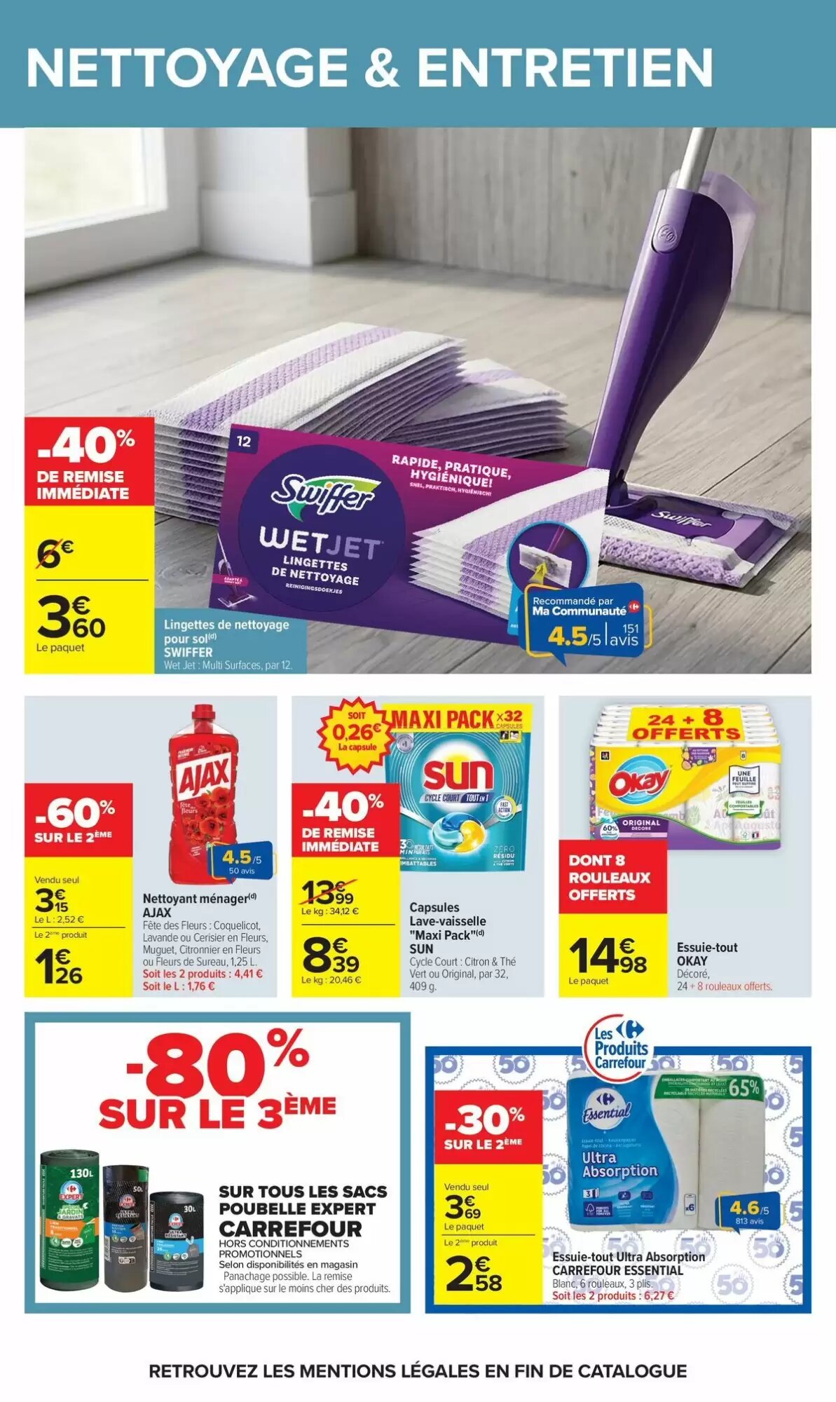 Prospectus promotionnel Carrefour valable à partir du 04/08/2026 - Page 46.
