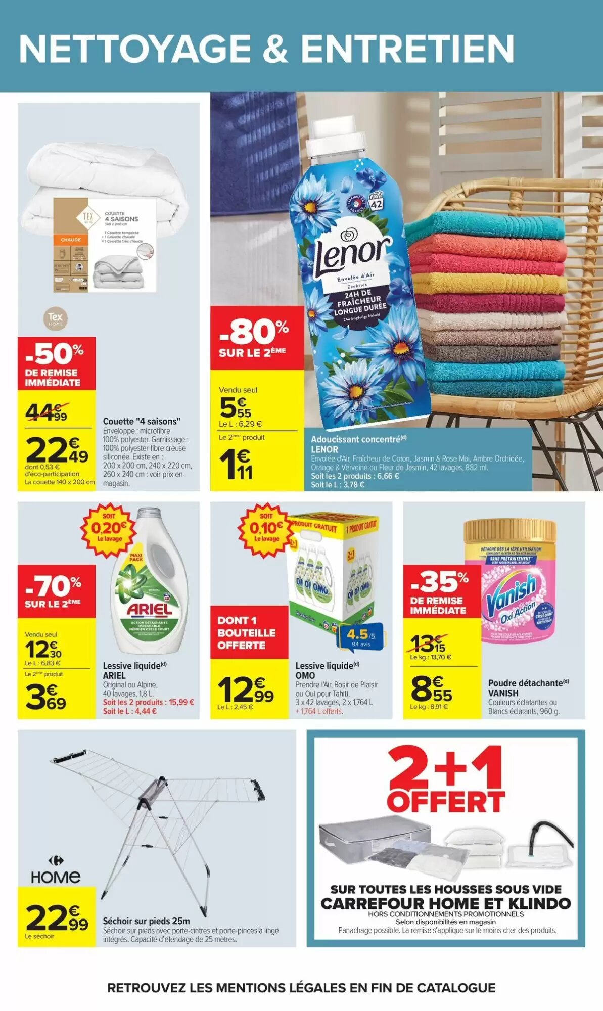 Prospectus promotionnel Carrefour valable à partir du 04/08/2026 - Page 47.