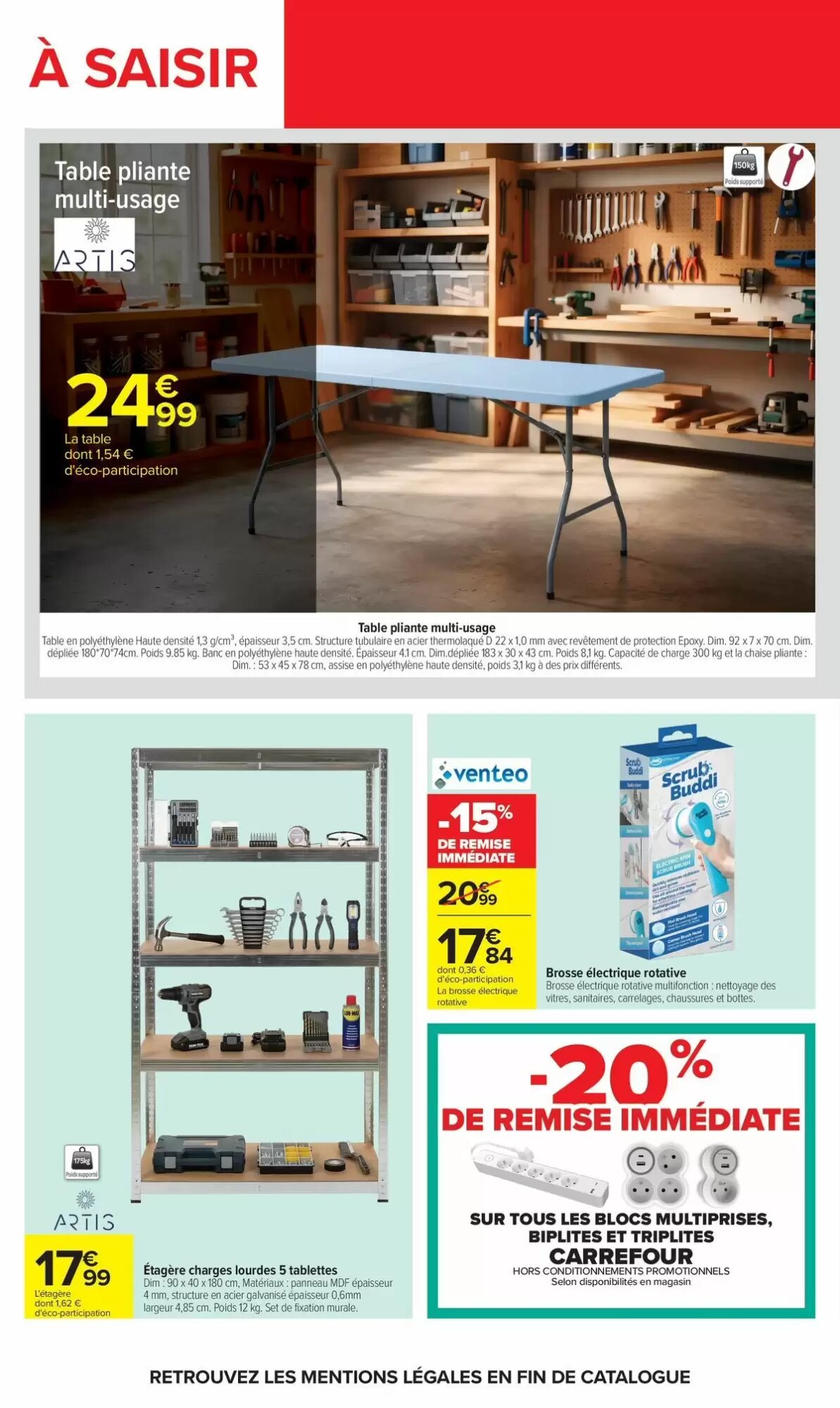 Prospectus promotionnel Carrefour valable à partir du 04/08/2026 - Page 62.