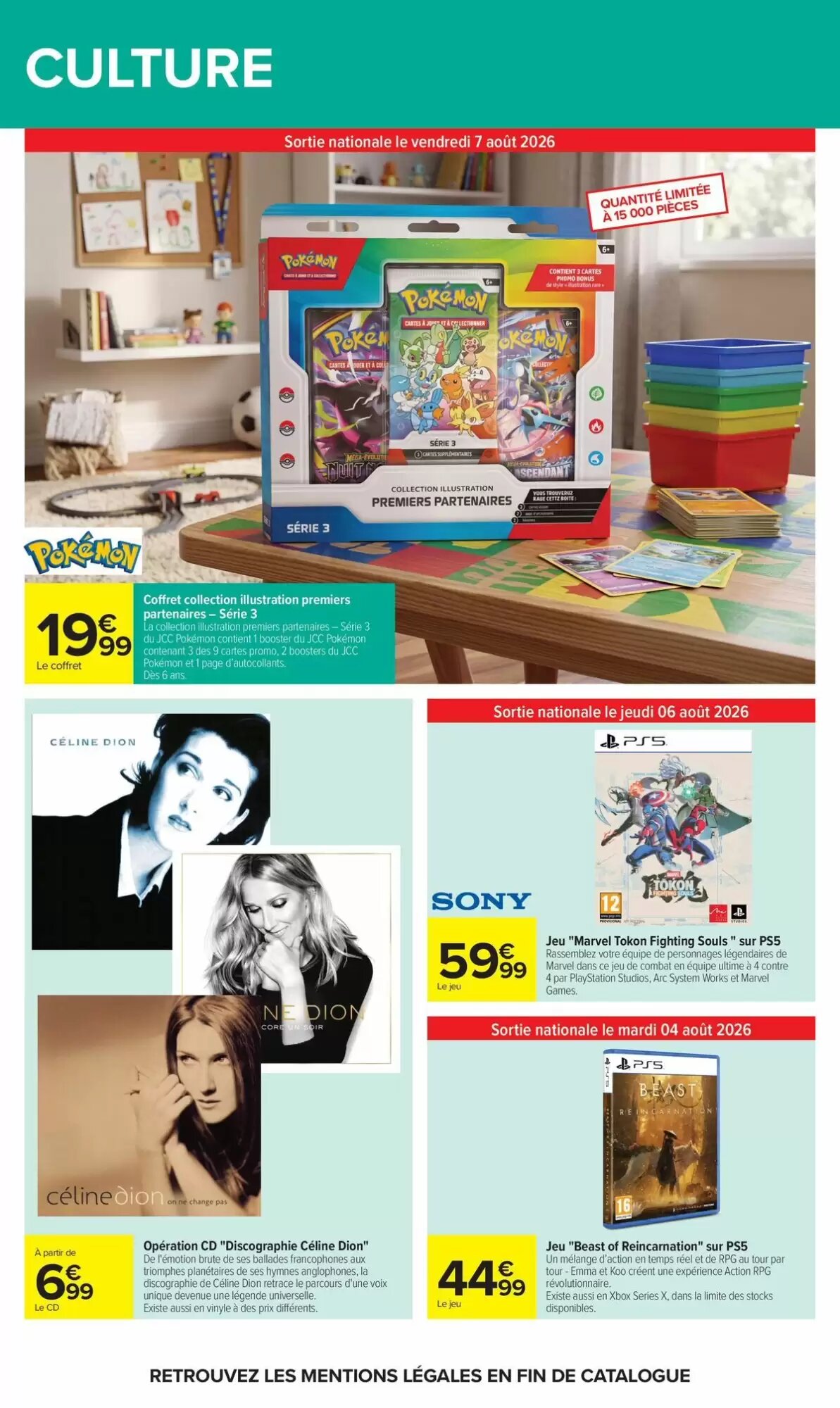 Prospectus promotionnel Carrefour valable à partir du 04/08/2026 - Page 69.