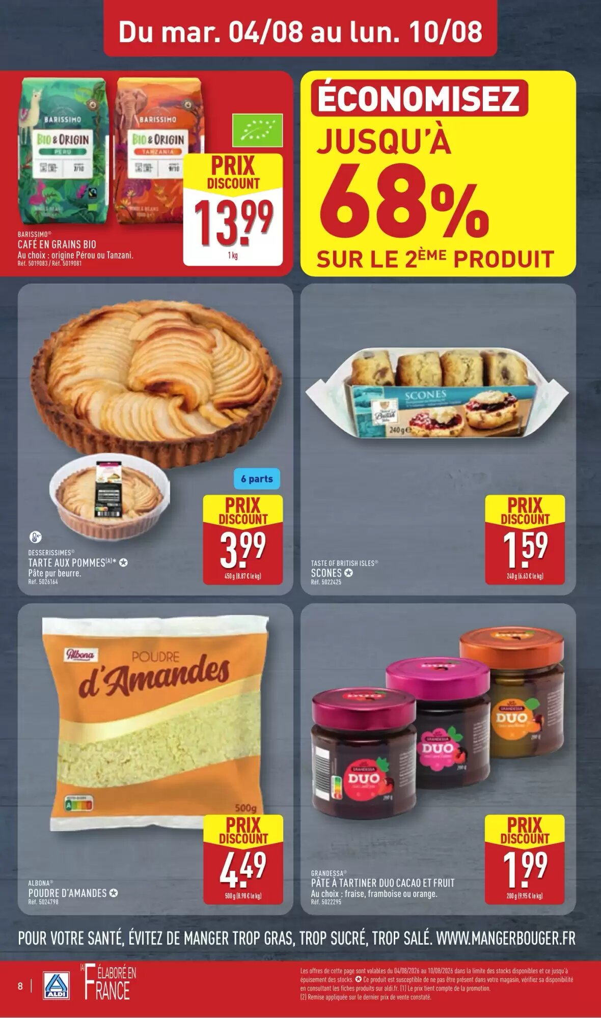 Prospectus promotionnel ALDI valable à partir du 04/08/2026 - Page 10.