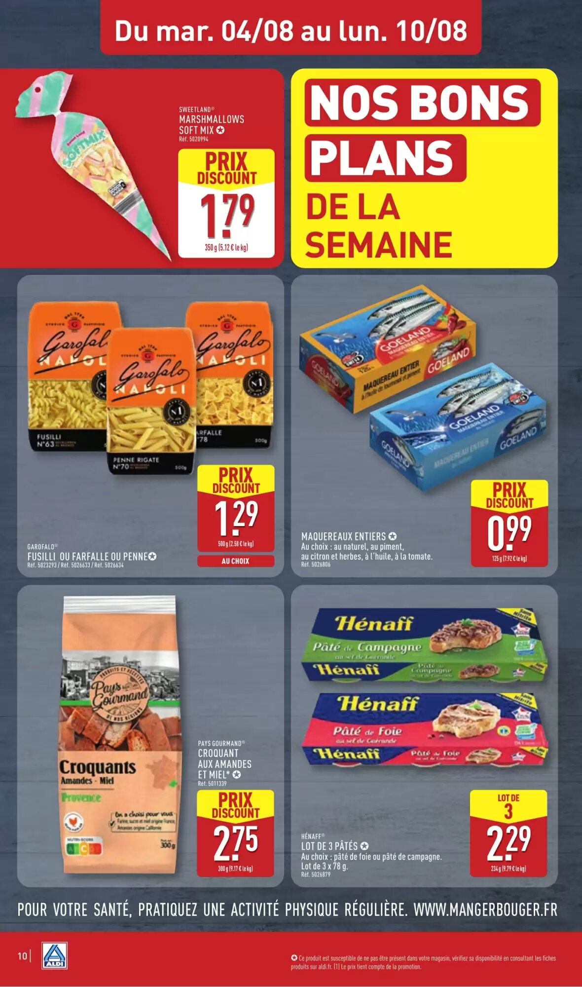 Prospectus promotionnel ALDI valable à partir du 04/08/2026 - Page 12.