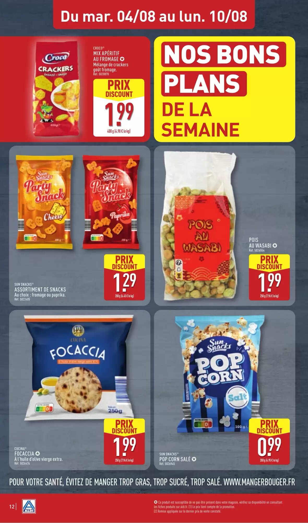 Prospectus promotionnel ALDI valable à partir du 04/08/2026 - Page 14.
