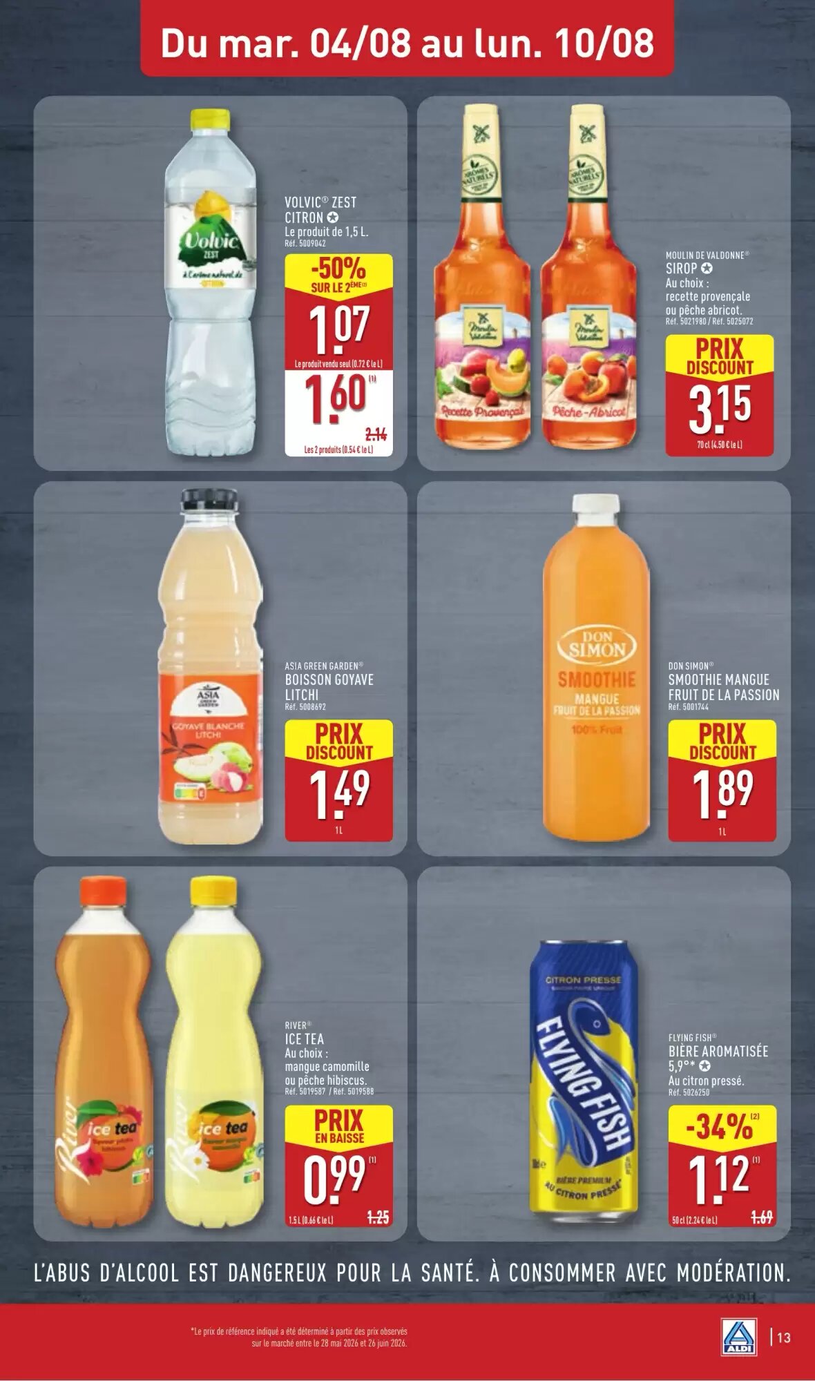 Prospectus promotionnel ALDI valable à partir du 04/08/2026 - Page 15.