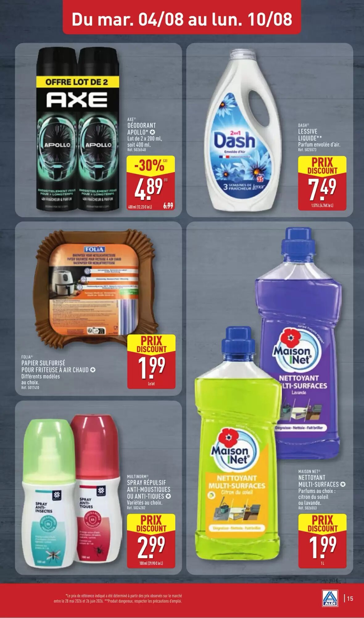 Prospectus promotionnel ALDI valable à partir du 04/08/2026 - Page 17.