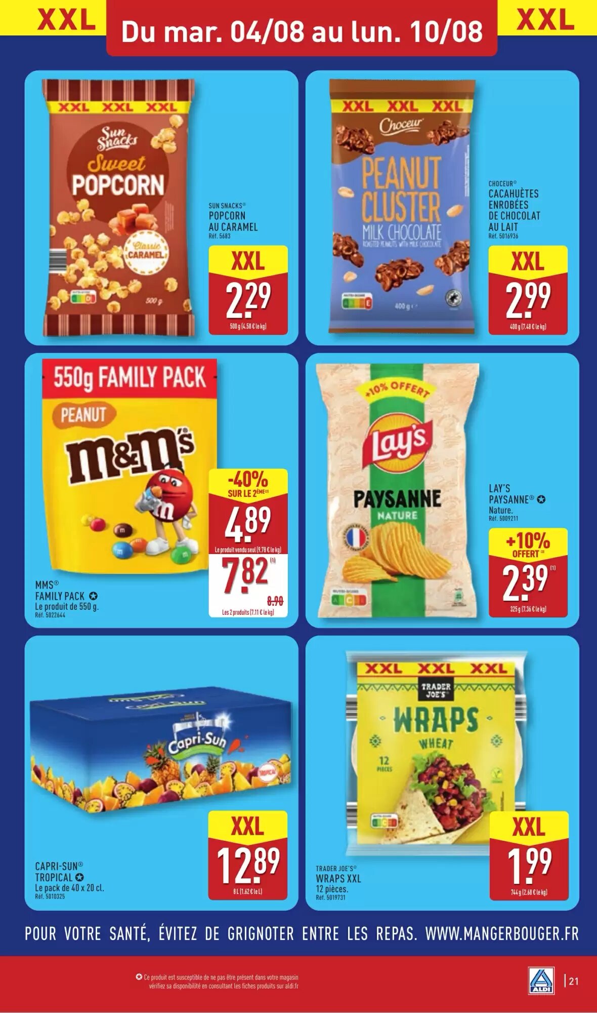 Prospectus promotionnel ALDI valable à partir du 04/08/2026 - Page 23.