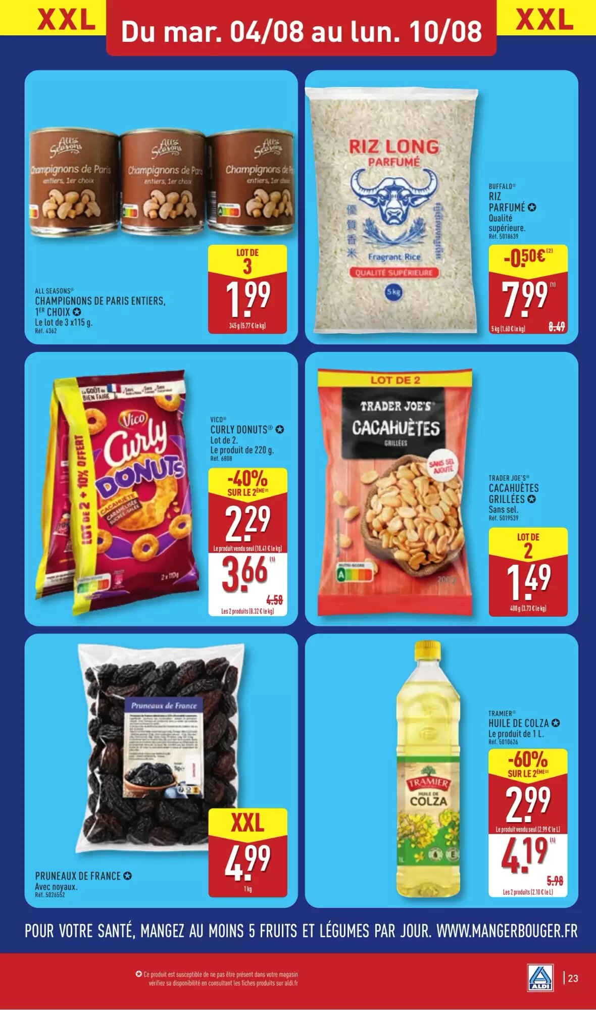 Prospectus promotionnel ALDI valable à partir du 04/08/2026 - Page 25.