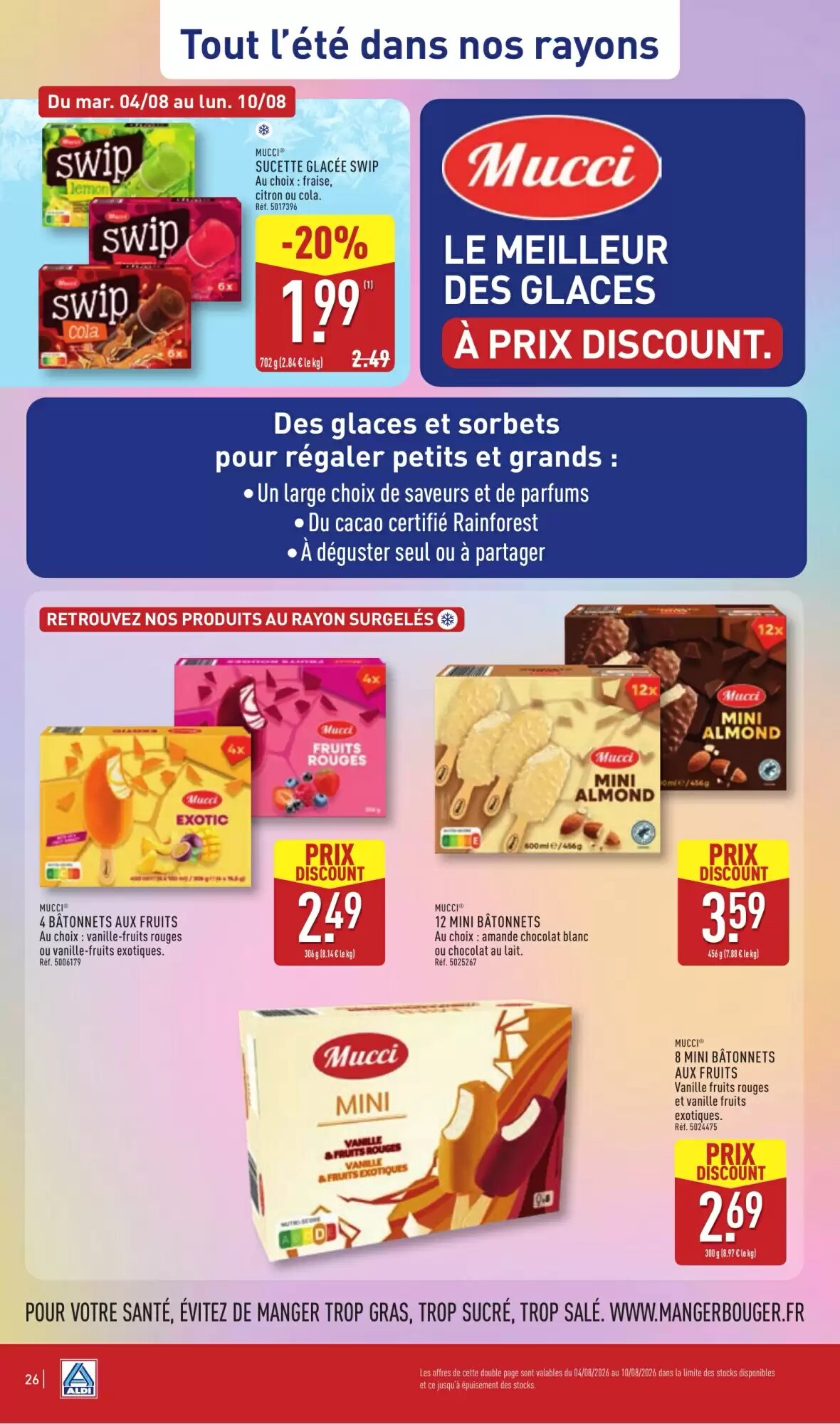 Prospectus promotionnel ALDI valable à partir du 04/08/2026 - Page 28.