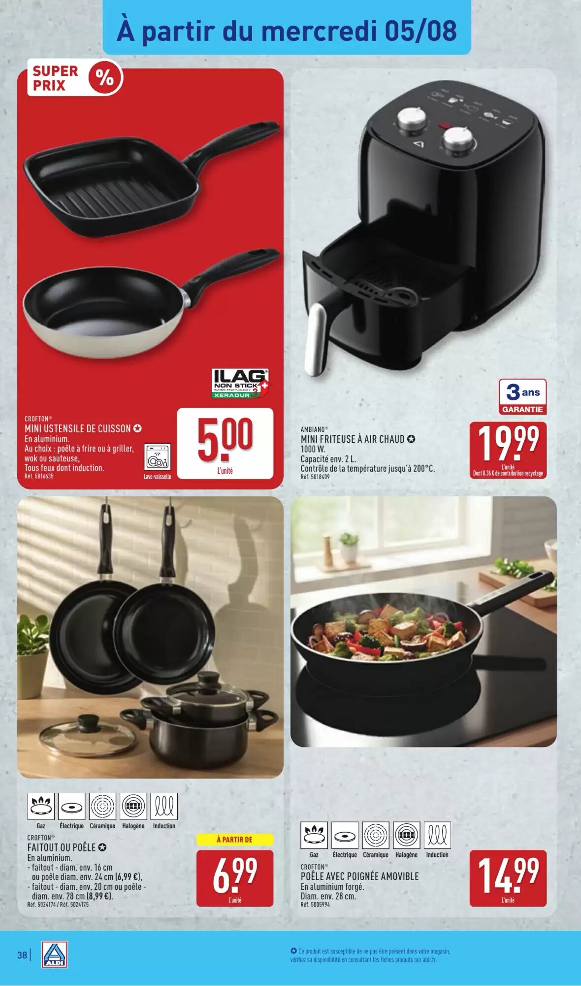 Prospectus promotionnel ALDI valable à partir du 04/08/2026 - Page 40.
