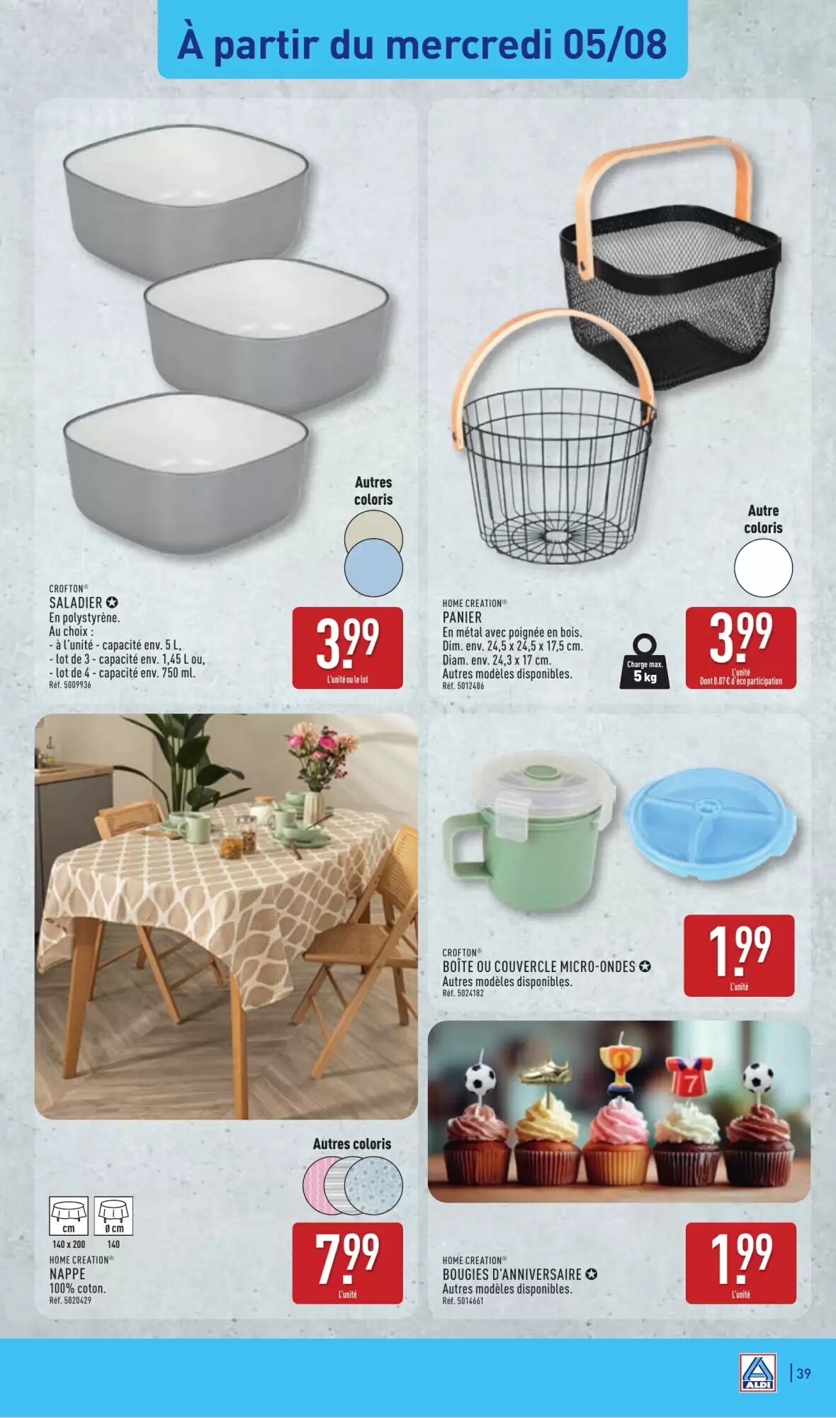 Prospectus promotionnel ALDI valable à partir du 04/08/2026 - Page 41.