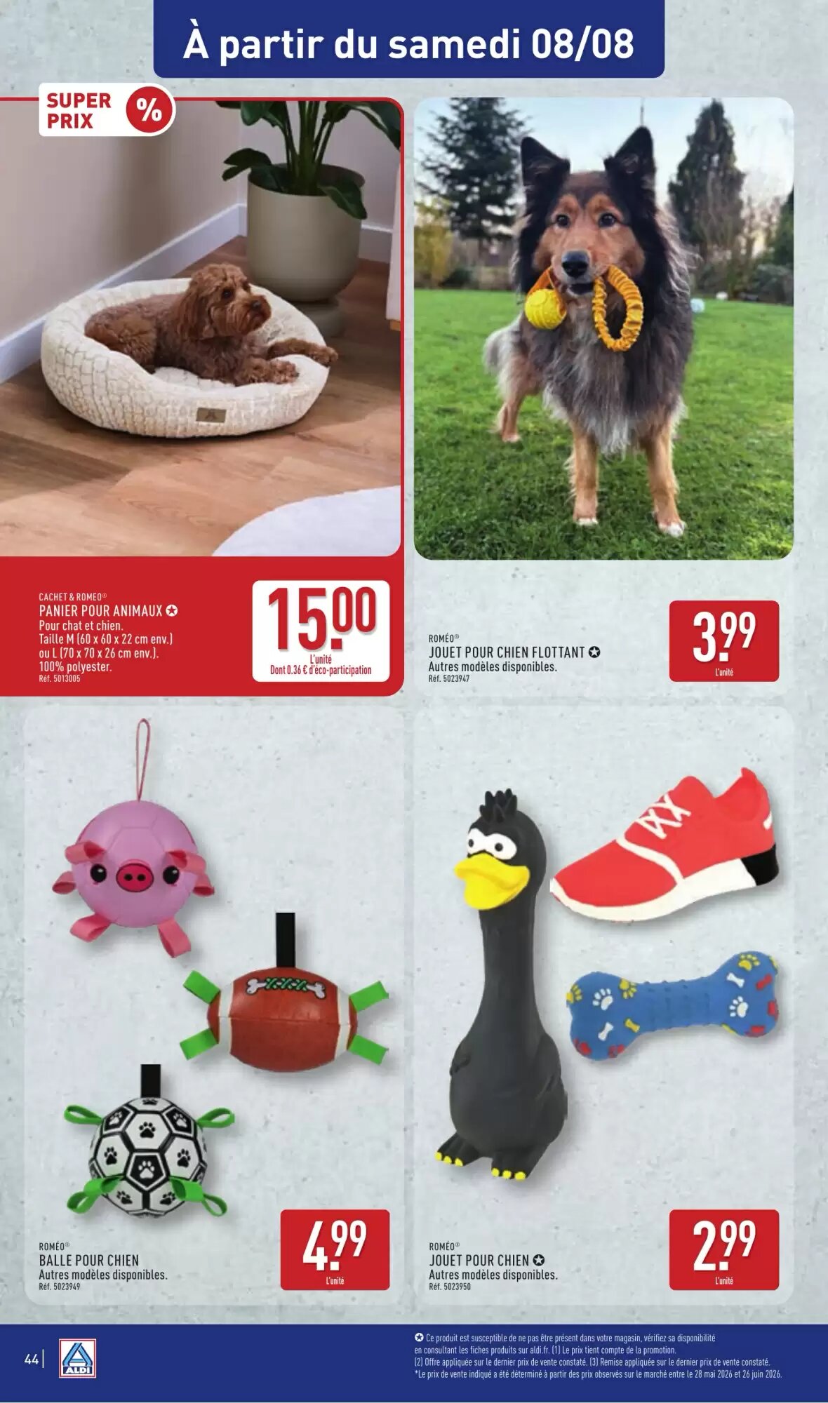 Prospectus promotionnel ALDI valable à partir du 04/08/2026 - Page 46.