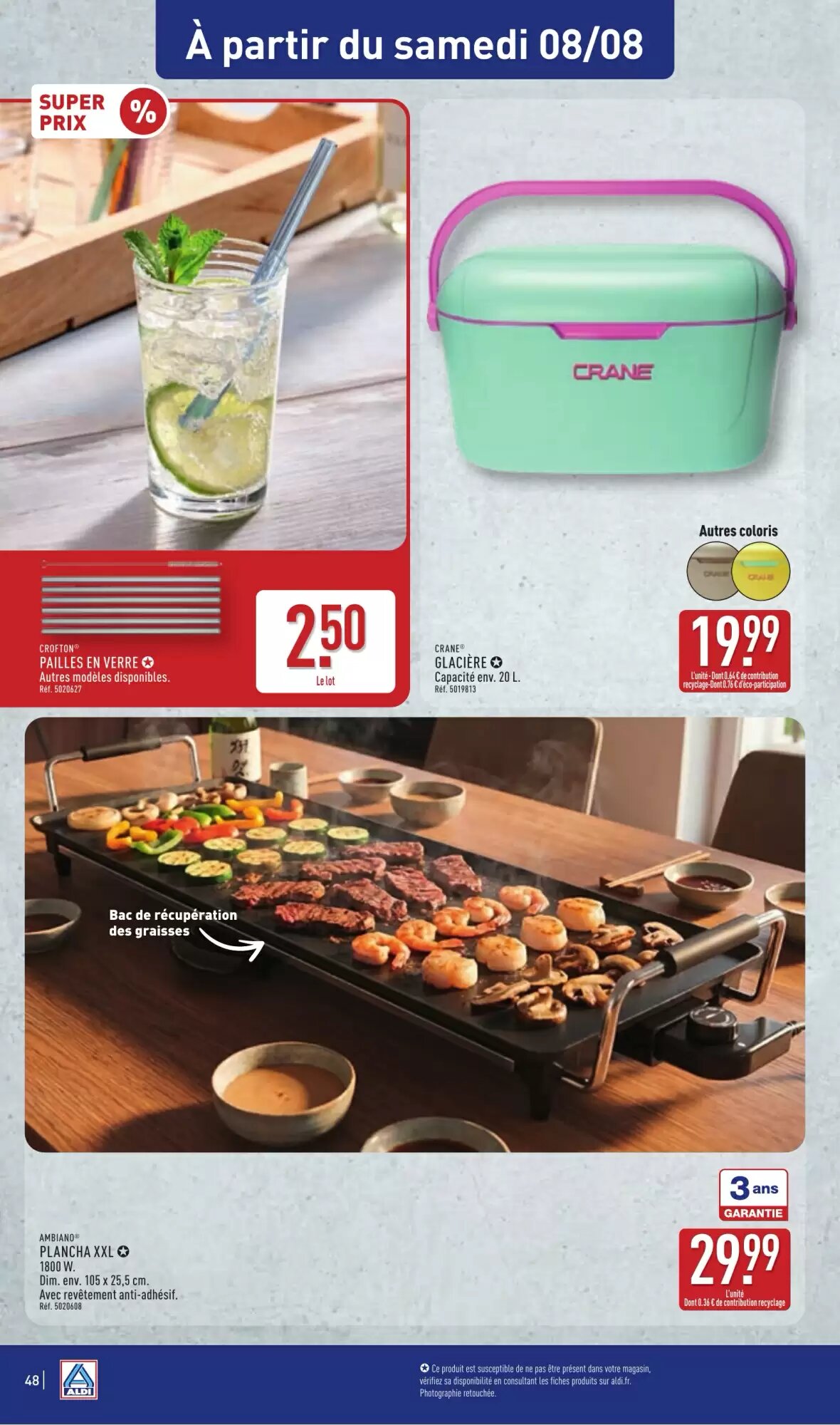 Prospectus promotionnel ALDI valable à partir du 04/08/2026 - Page 50.