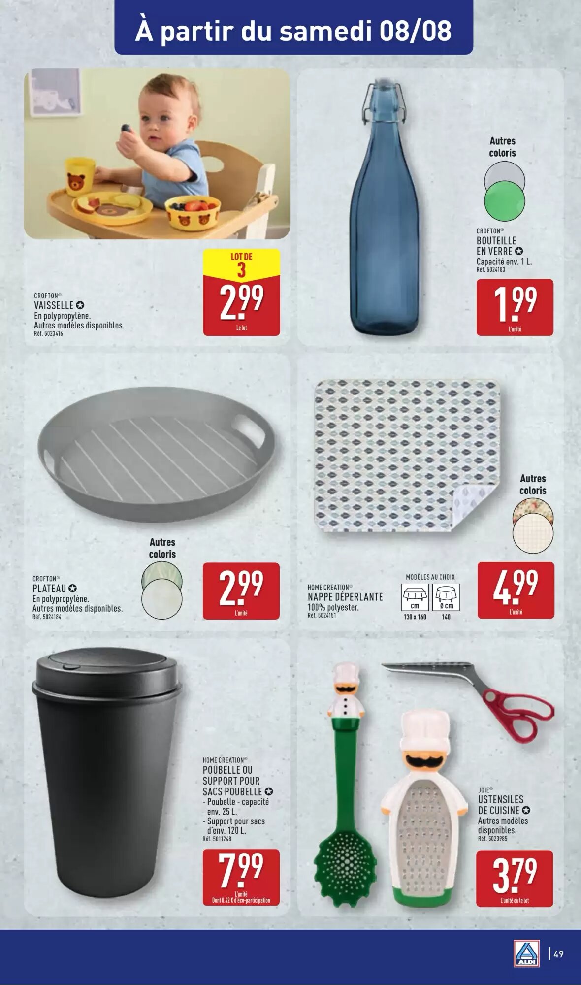 Prospectus promotionnel ALDI valable à partir du 04/08/2026 - Page 51.