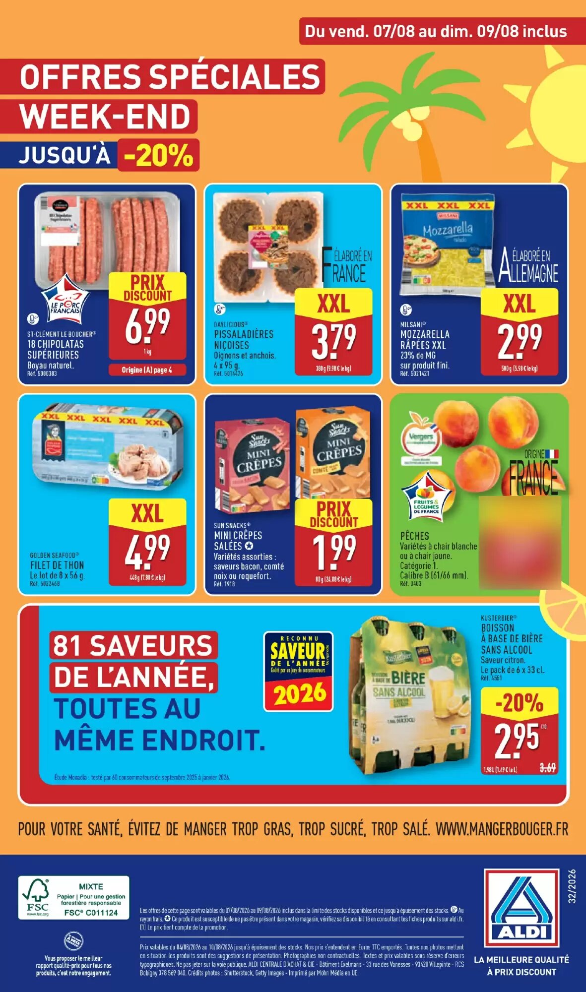 Prospectus promotionnel ALDI valable à partir du 04/08/2026 - Page 54.