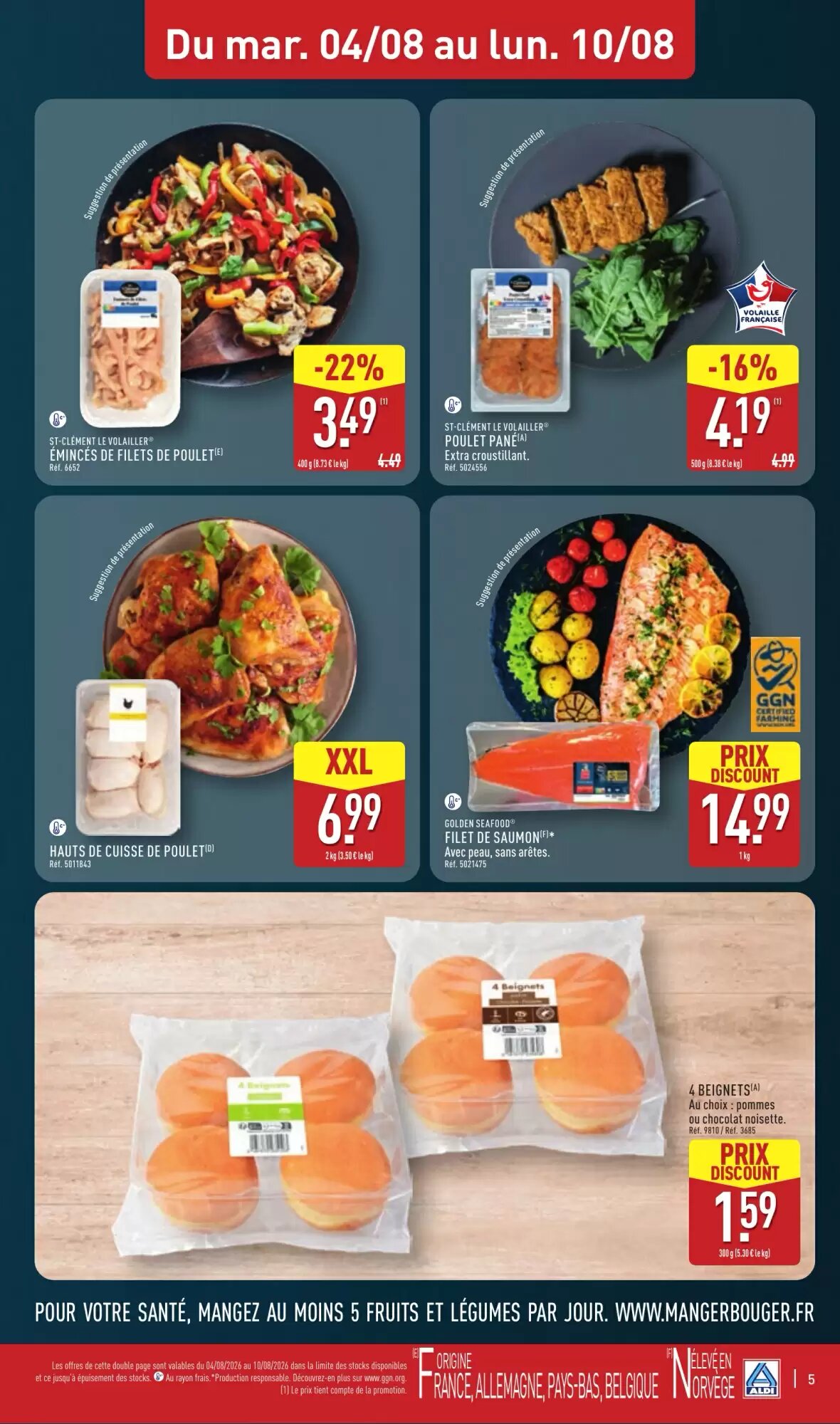 Prospectus promotionnel ALDI valable à partir du 04/08/2026 - Page 7.