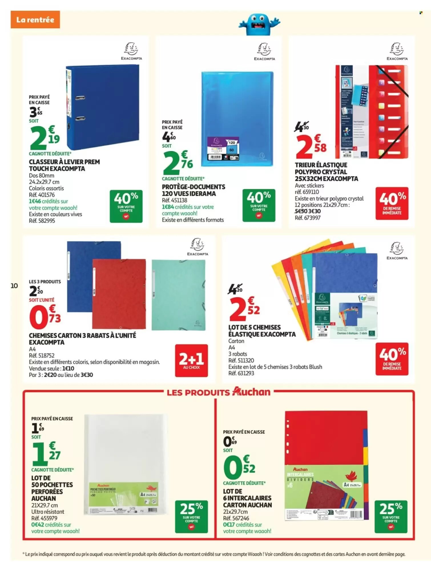 Prospectus promotionnel Auchan valable à partir du 04/08/2026 - Page 10.