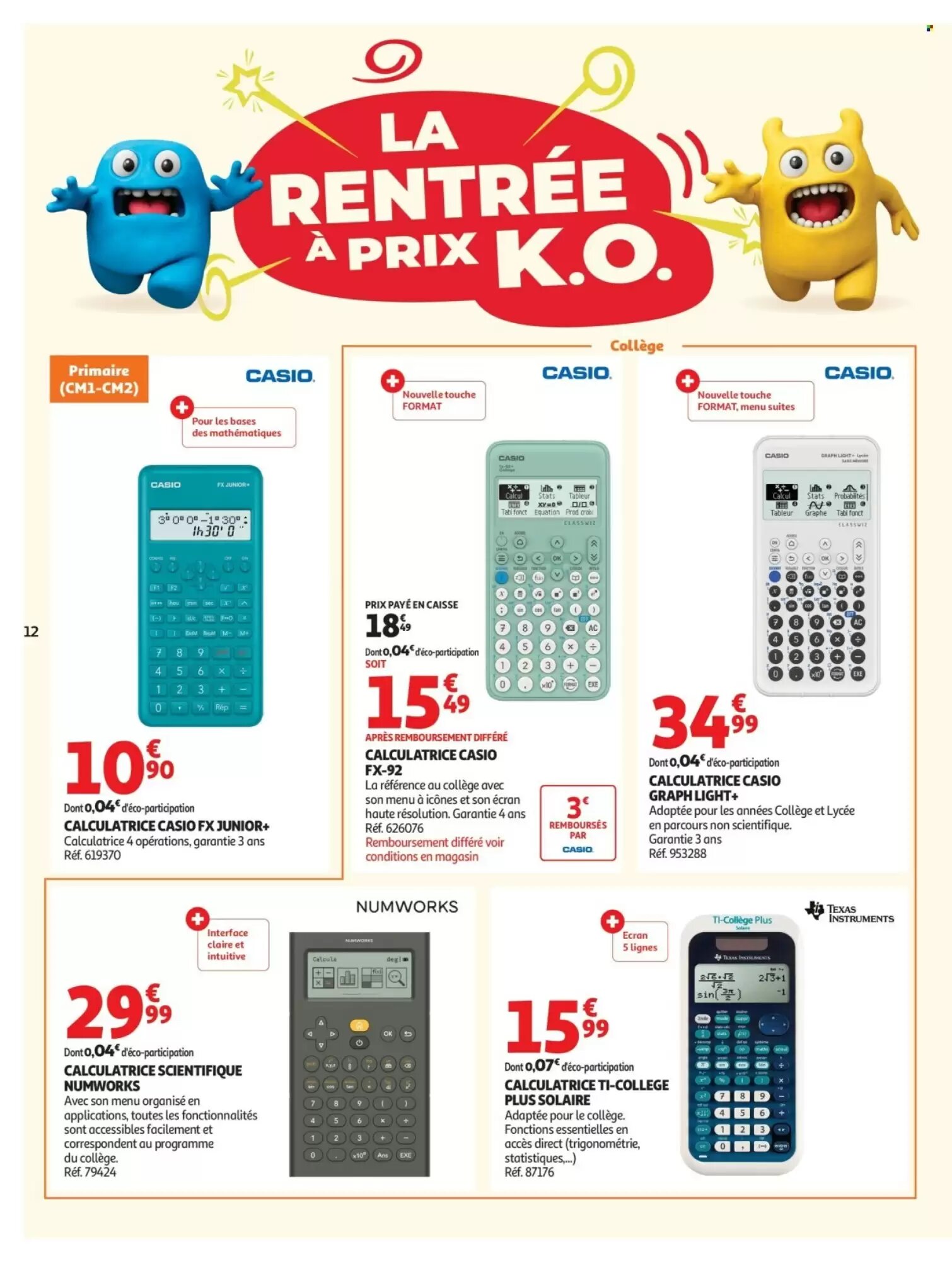 Prospectus promotionnel Auchan valable à partir du 04/08/2026 - Page 12.