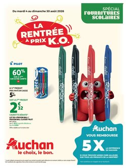 Prospectus promotionnel Auchan valable à partir du 04/08/2026