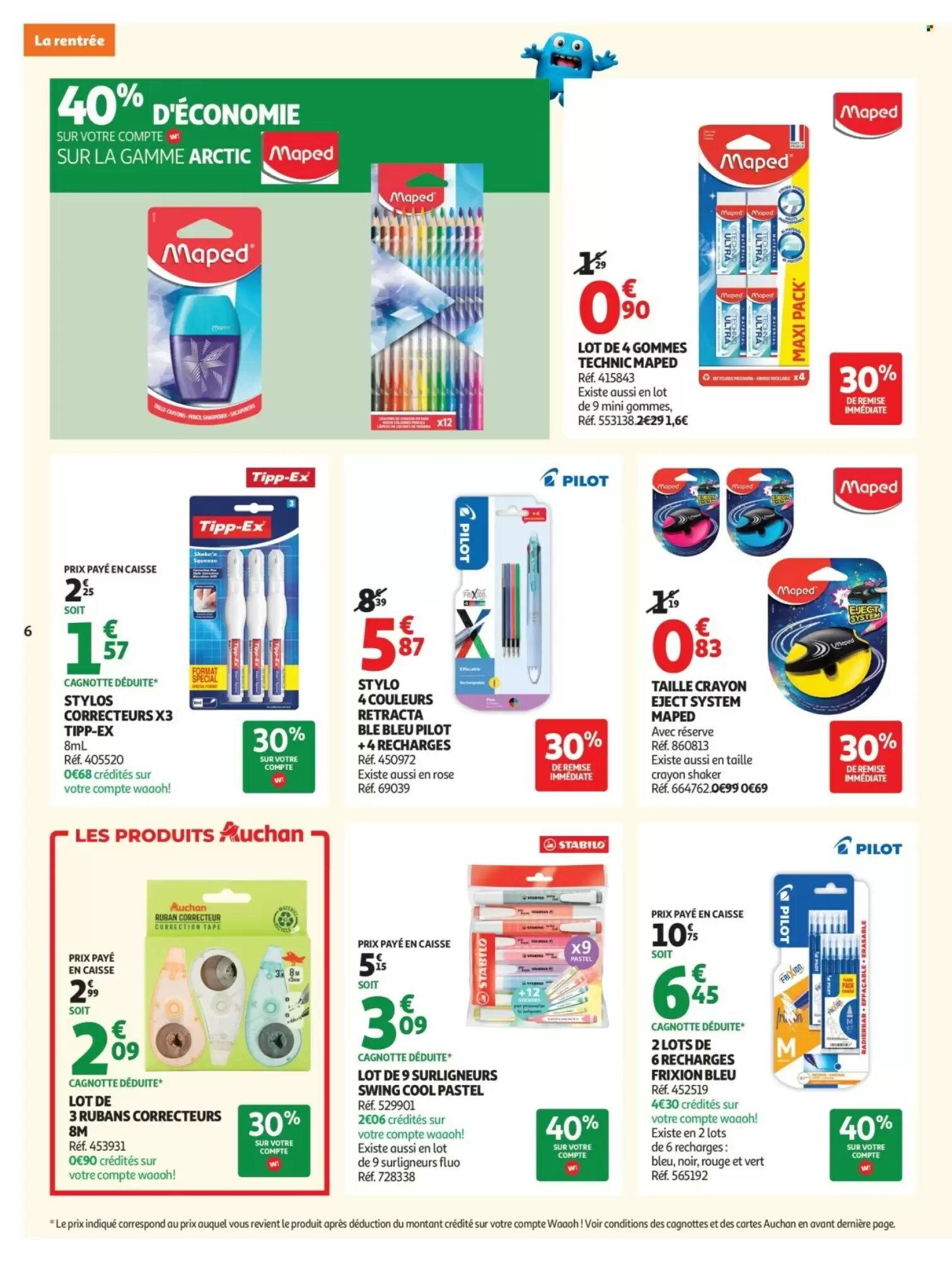 Prospectus promotionnel Auchan valable à partir du 04/08/2026 - Page 6.