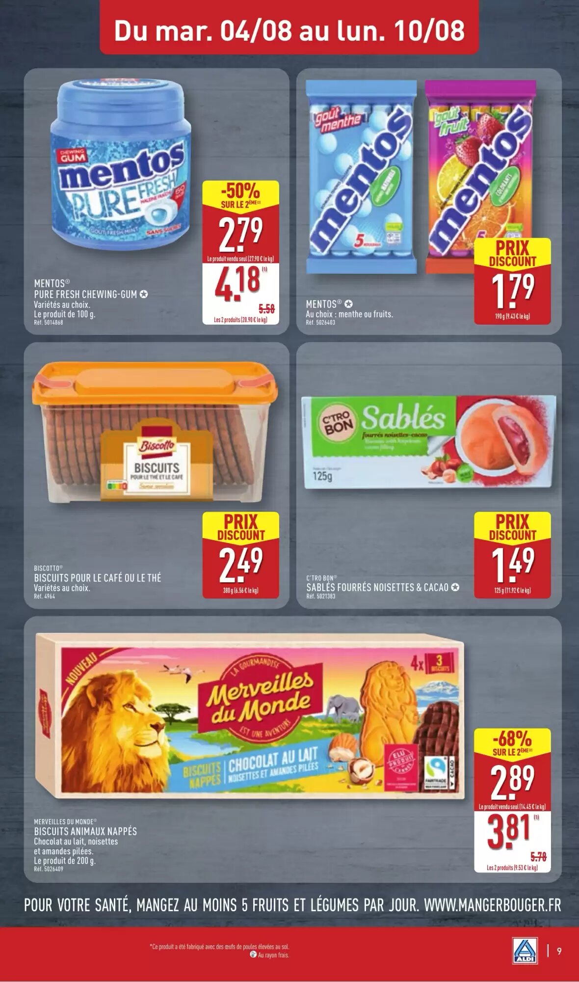 Prospectus promotionnel ALDI valable à partir du 04/08/2026 - Page 11.