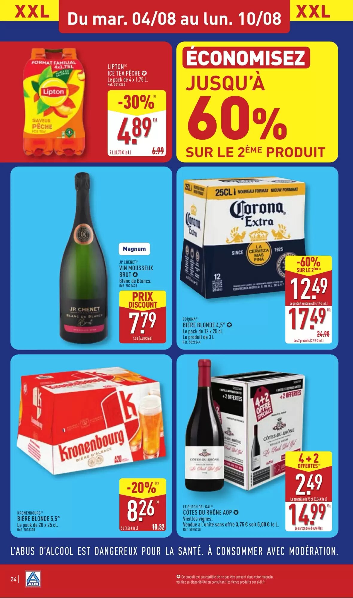 Prospectus promotionnel ALDI valable à partir du 04/08/2026 - Page 26.