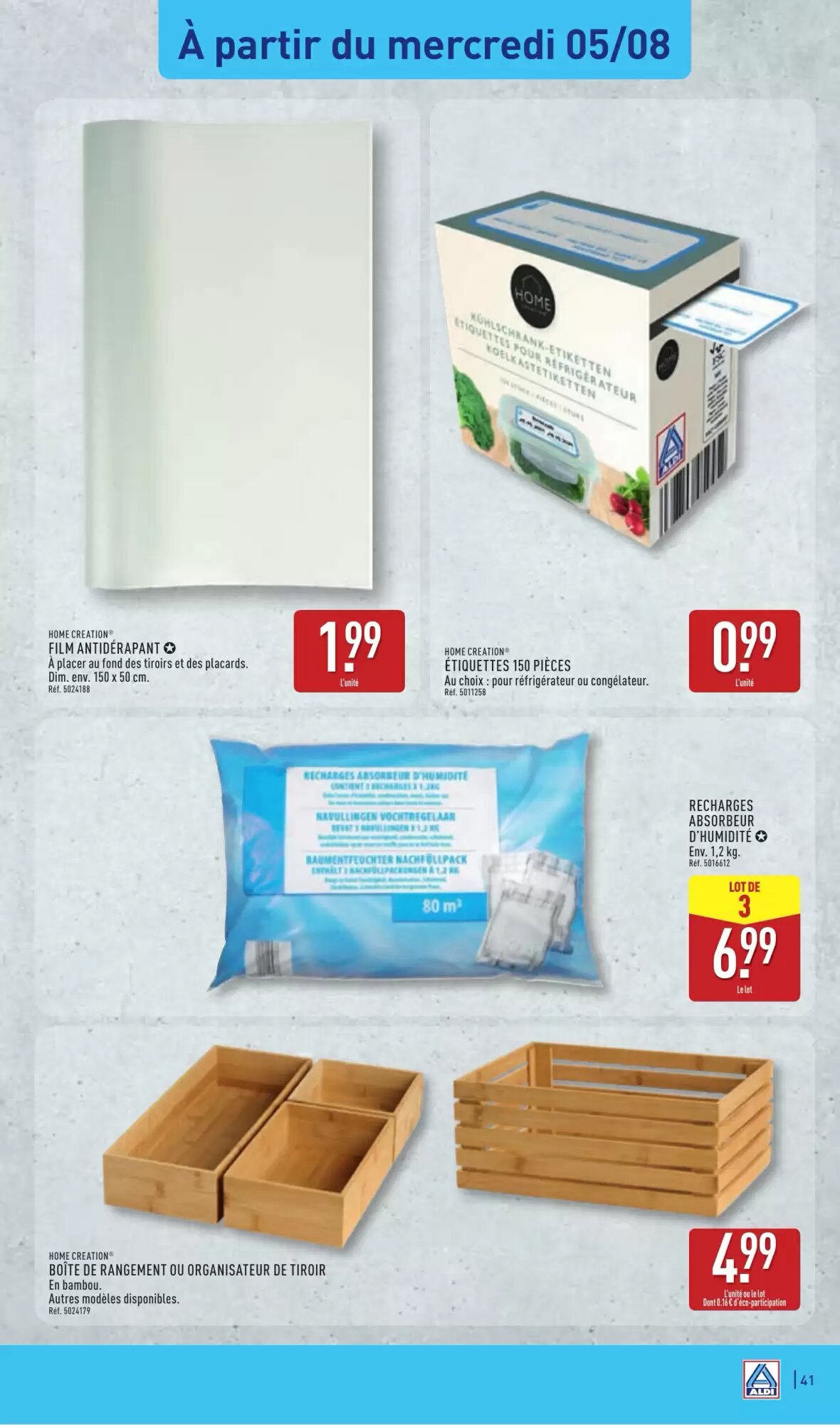 Prospectus promotionnel ALDI valable à partir du 04/08/2026 - Page 43.