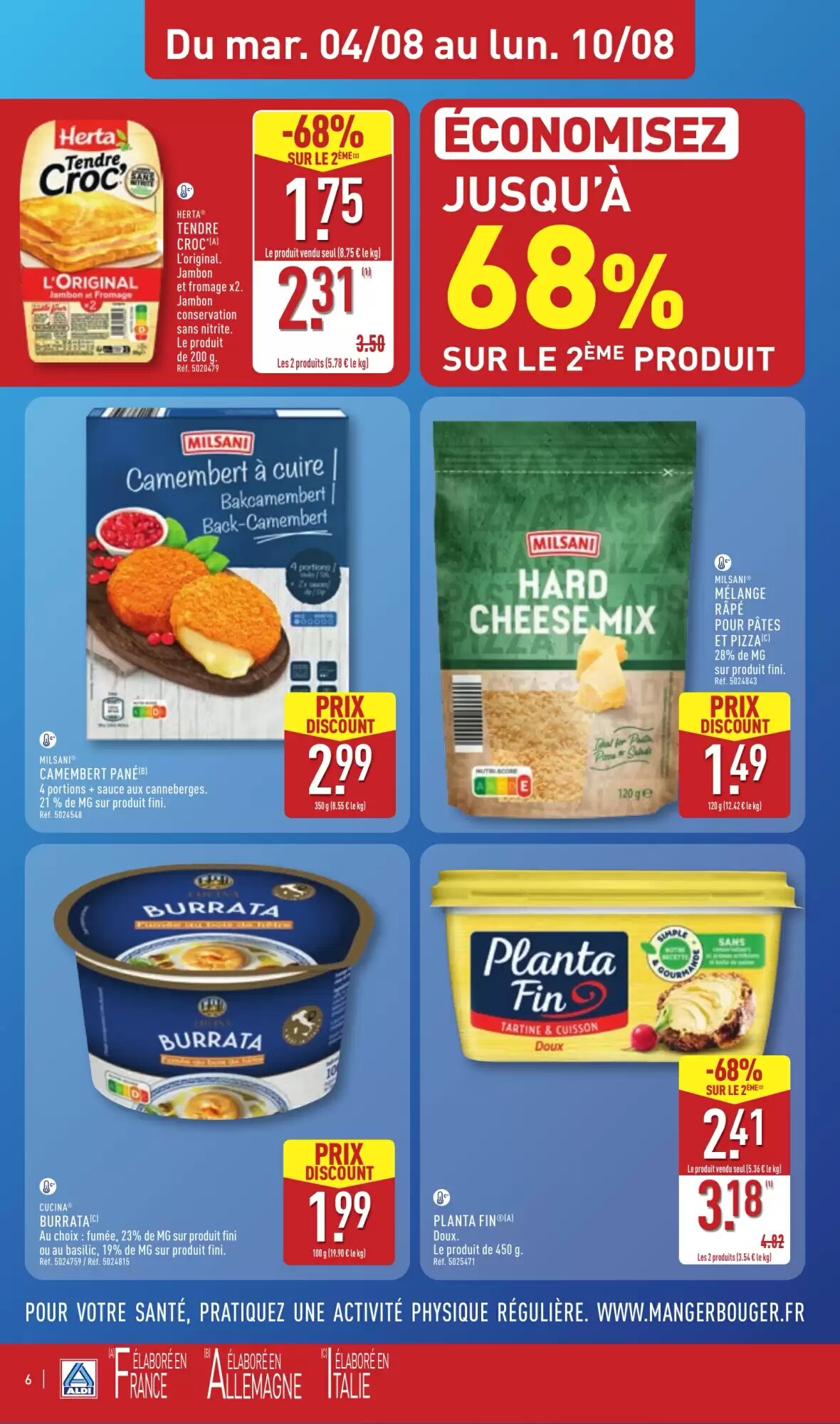 Prospectus promotionnel ALDI valable à partir du 04/08/2026 - Page 8.
