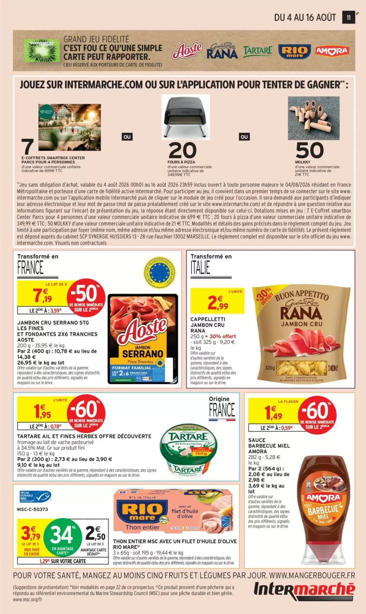 Prospectus promotionnel Intermarché valable à partir du 04/08/2026 - Page 11.