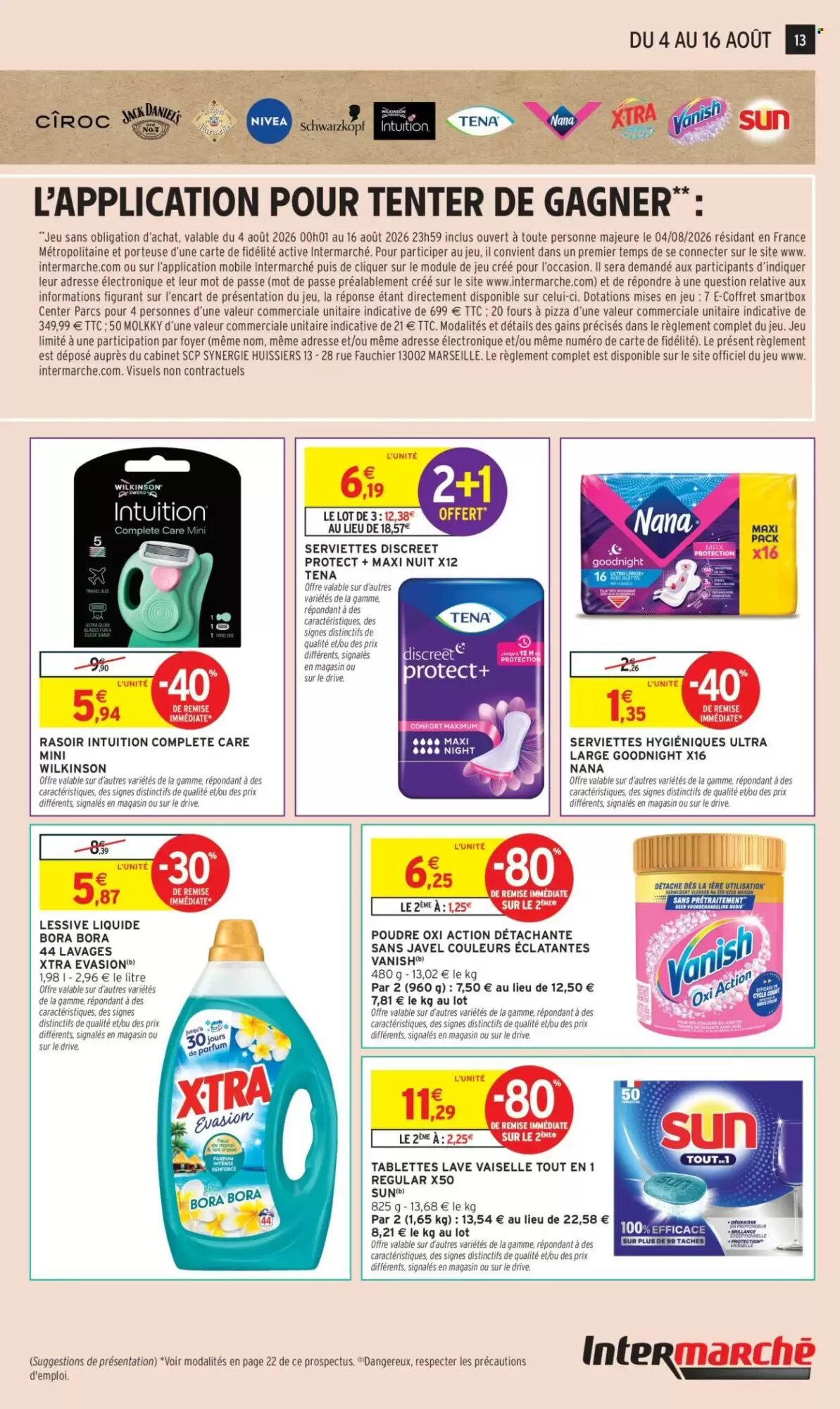 Prospectus promotionnel Intermarché valable à partir du 04/08/2026 - Page 13.