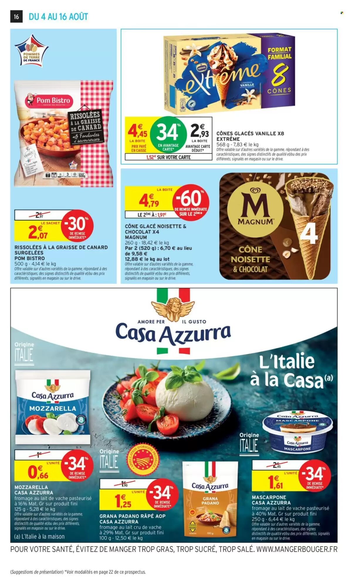 Prospectus promotionnel Intermarché valable à partir du 04/08/2026 - Page 16.