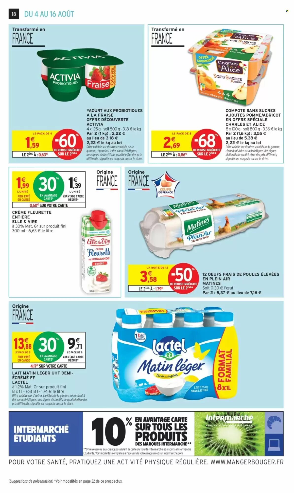 Prospectus promotionnel Intermarché valable à partir du 04/08/2026 - Page 18.