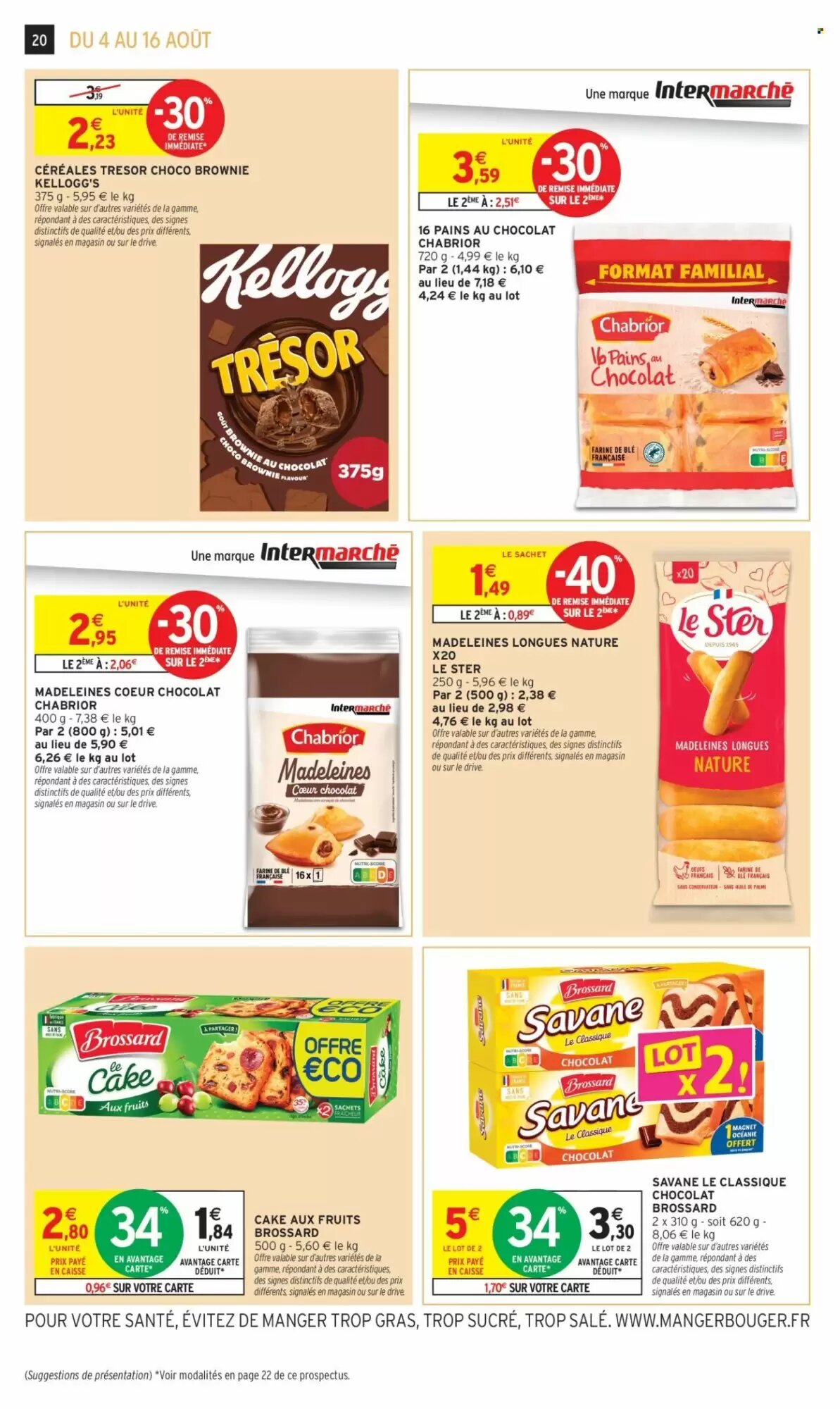 Prospectus promotionnel Intermarché valable à partir du 04/08/2026 - Page 20.