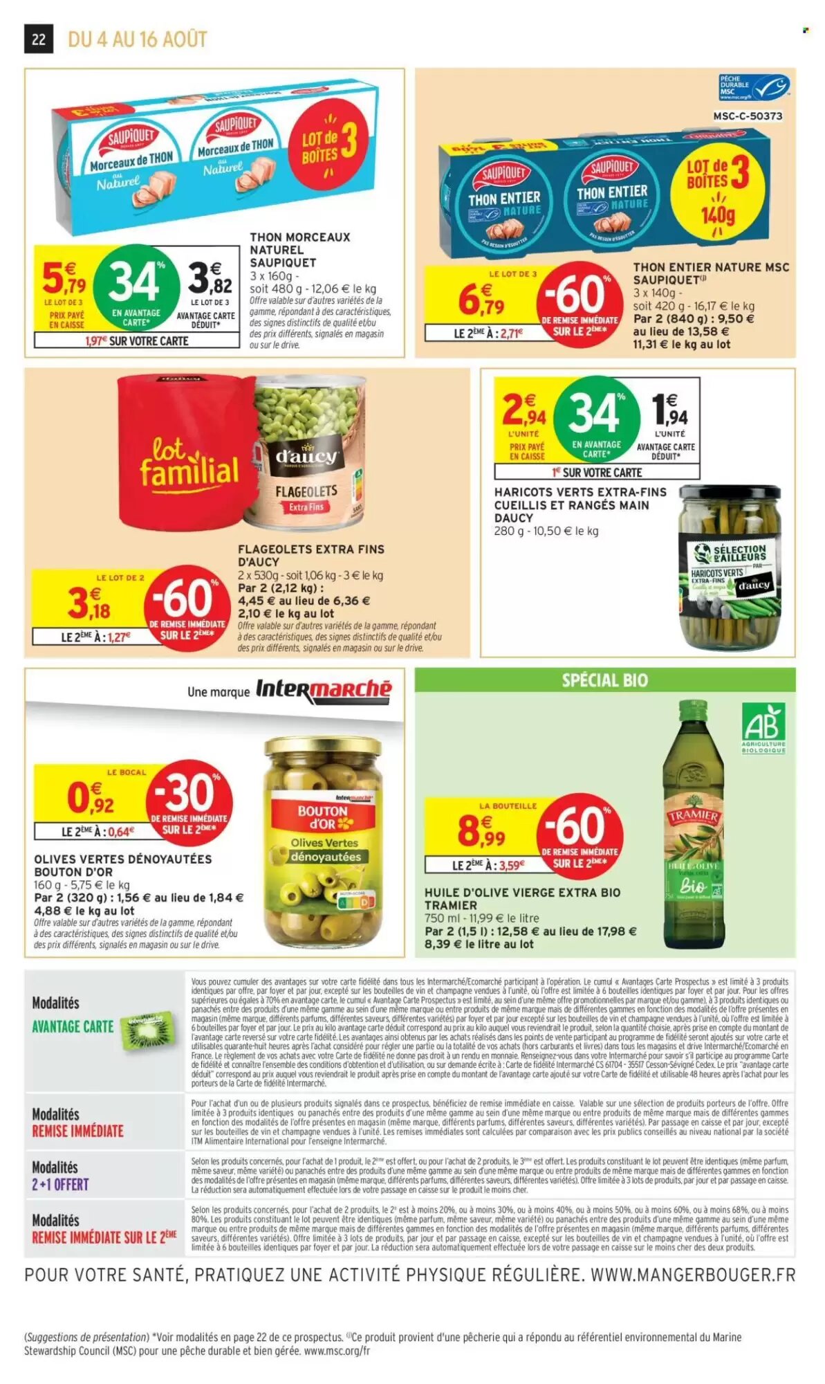 Prospectus promotionnel Intermarché valable à partir du 04/08/2026 - Page 22.