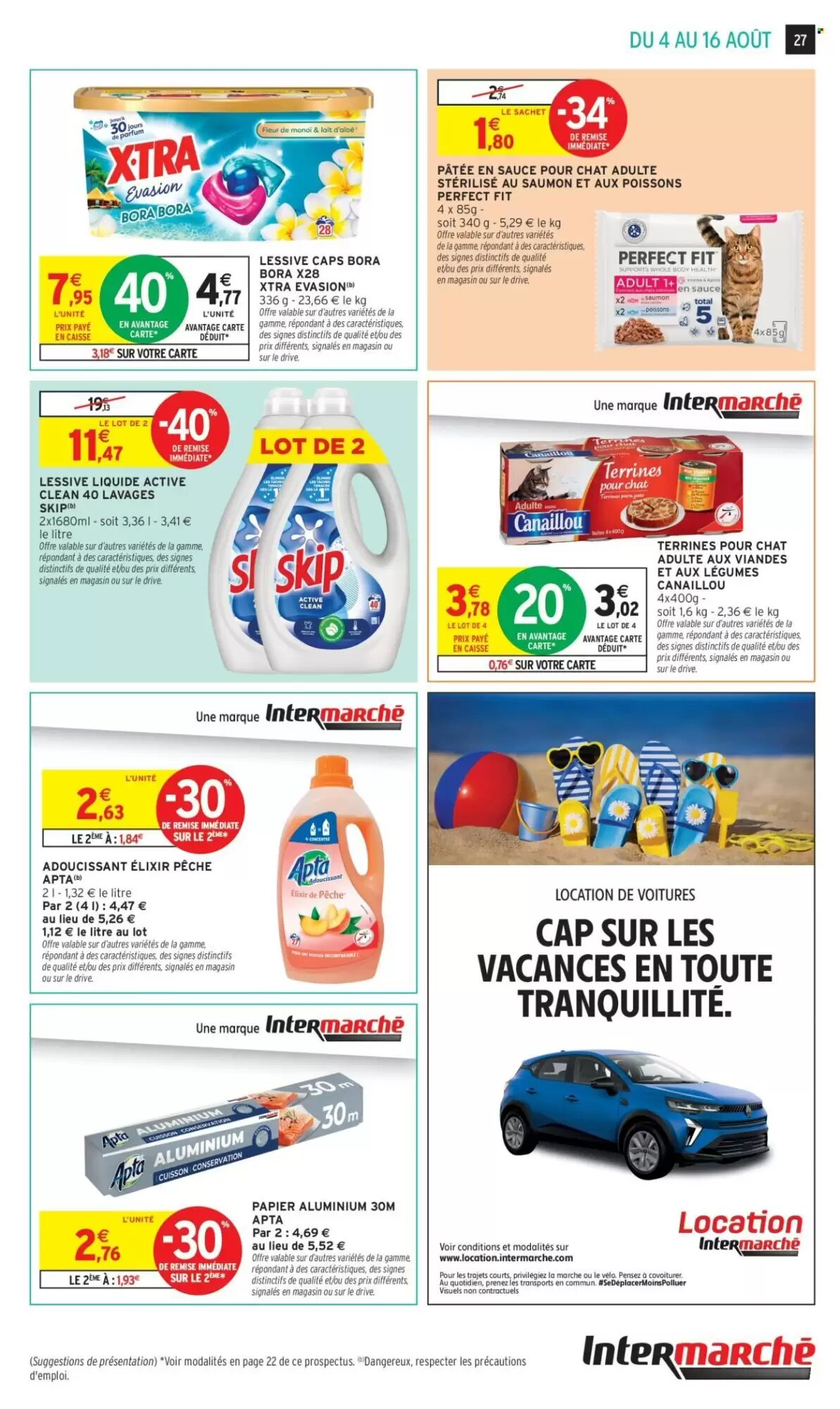 Prospectus promotionnel Intermarché valable à partir du 04/08/2026 - Page 27.