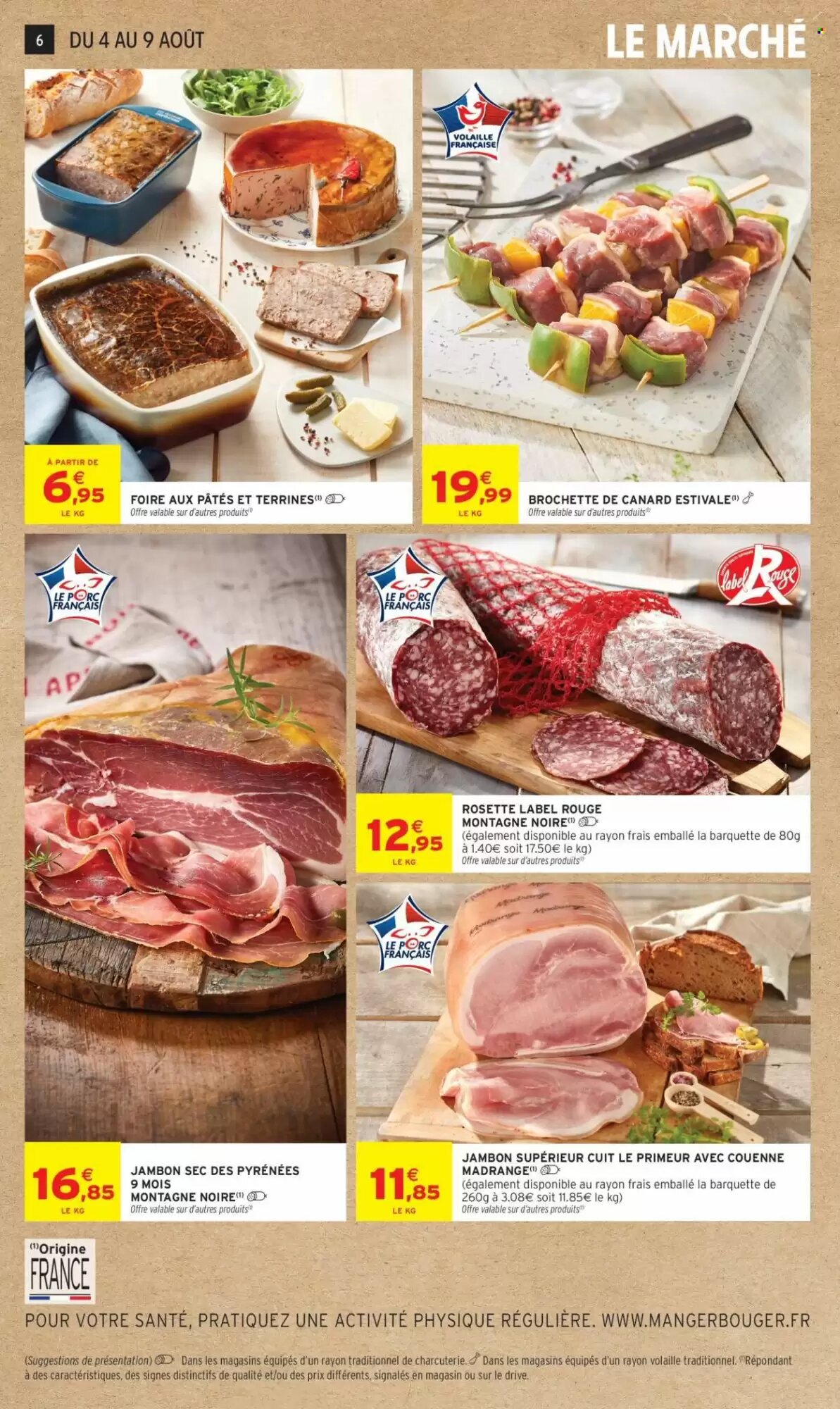 Prospectus promotionnel Intermarché valable à partir du 04/08/2026 - Page 6.