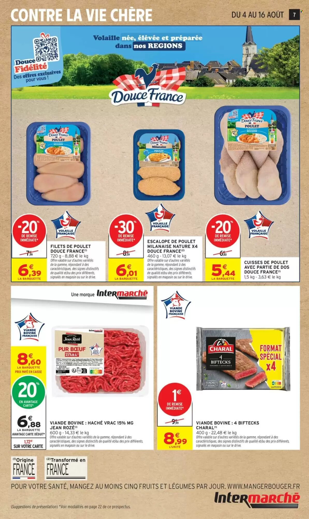 Prospectus promotionnel Intermarché valable à partir du 04/08/2026 - Page 7.